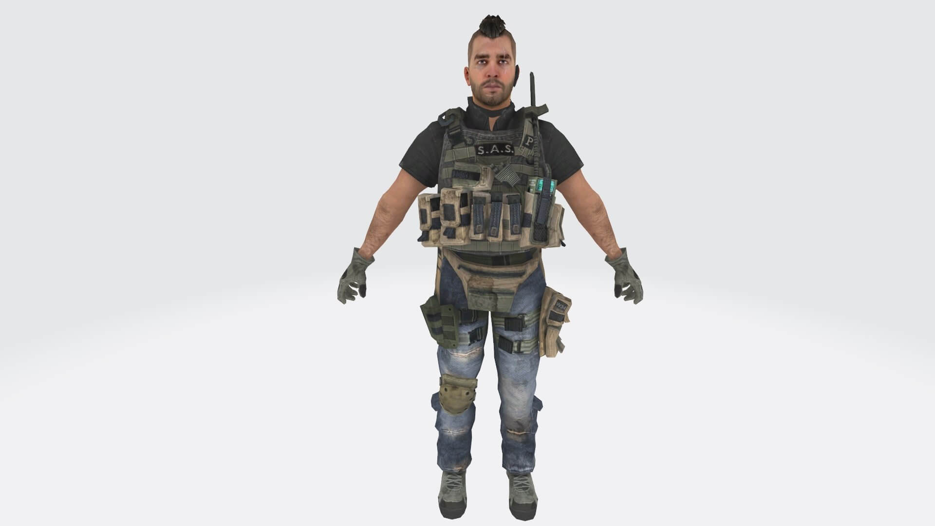 1920x1080 John 3D Model