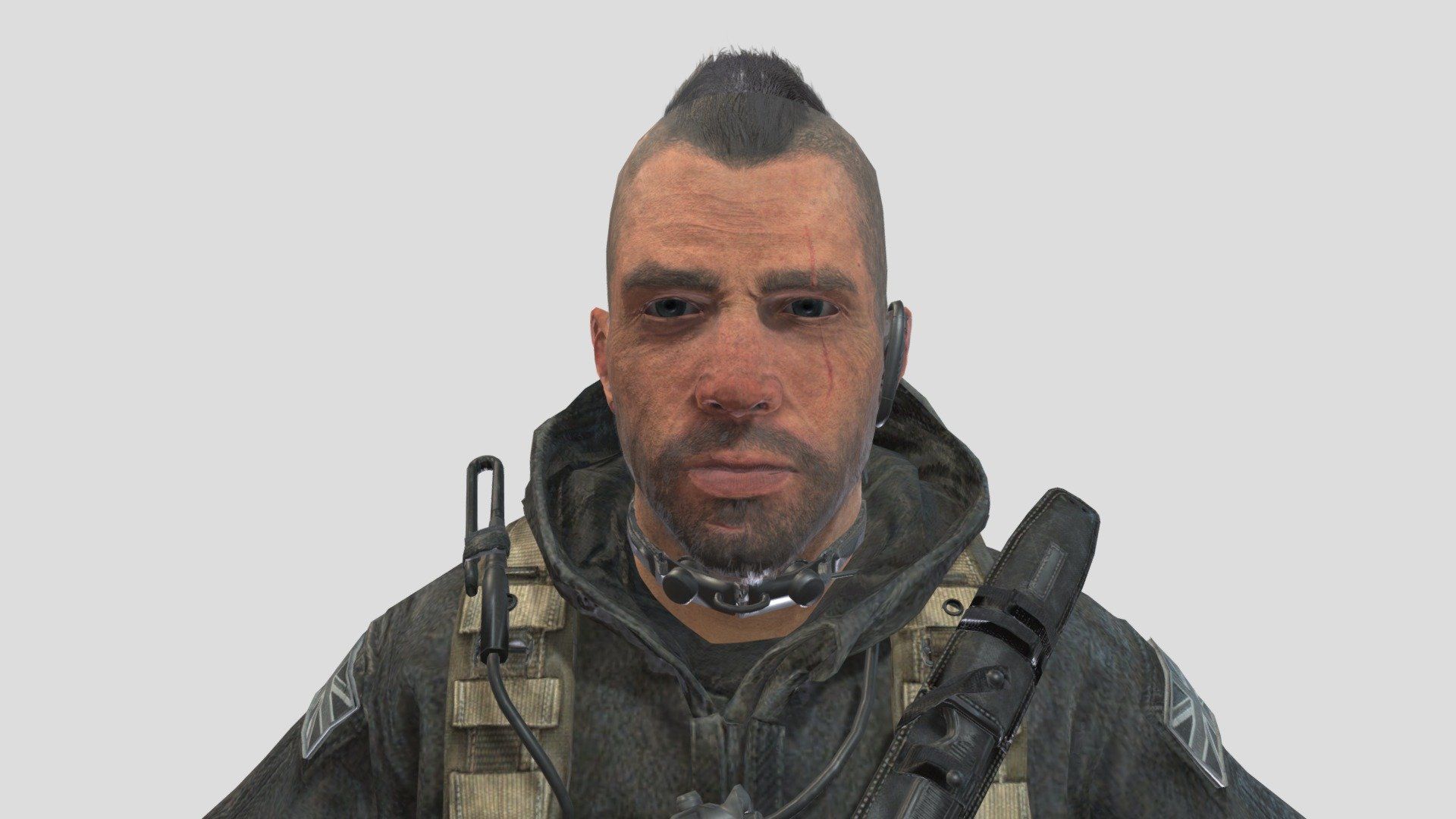 1920x1080 cpt.John Soap Mactavish, OG COD:MW Free 3D model by druap [ff7b3c9]