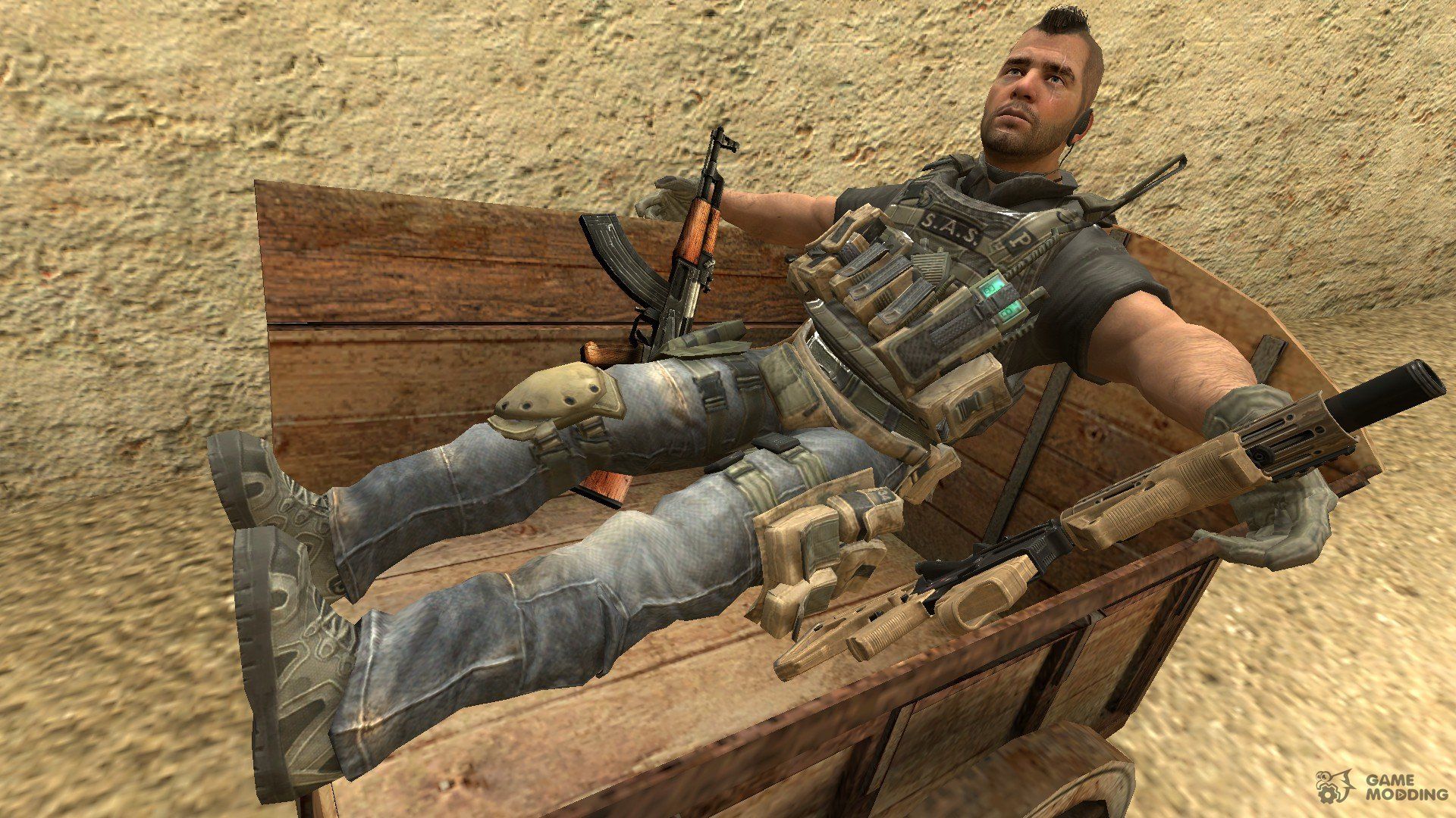 1920x1080 John SOAP MacTavish From Call Of Duty: Modern Warfare 2 For Counter Strike Source