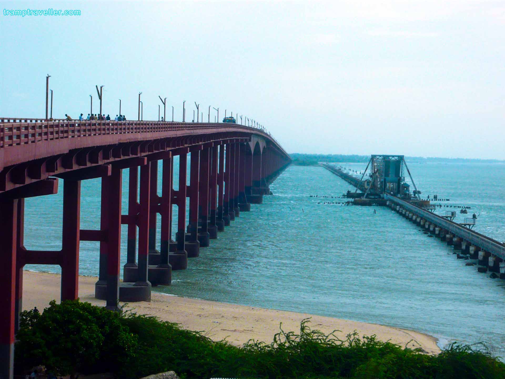 1920x1440 Pamban Bridge View TrampTraveller