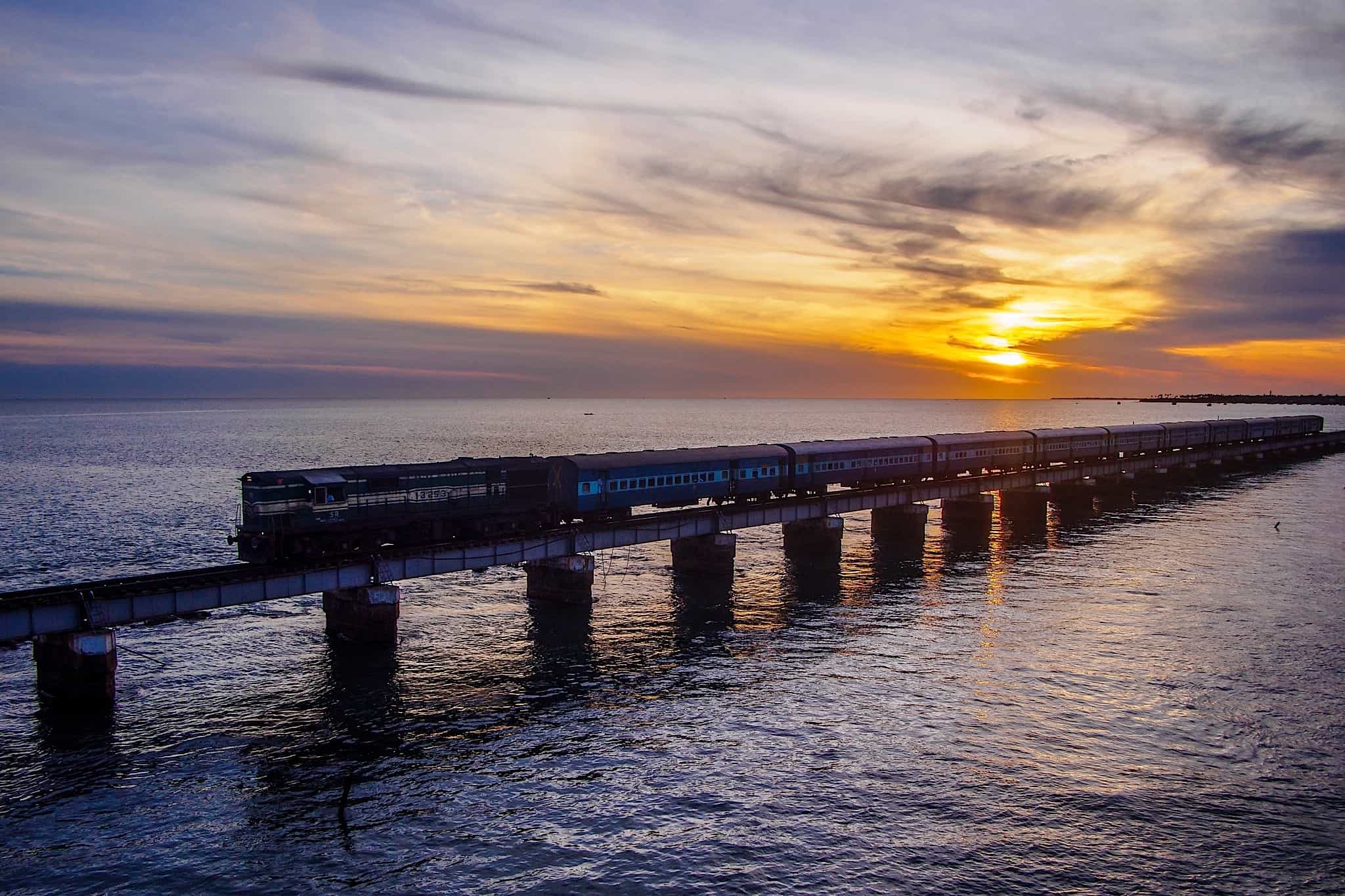 2048x1365 Pamban Bridge Crown of South Indian Railway, Pride of India