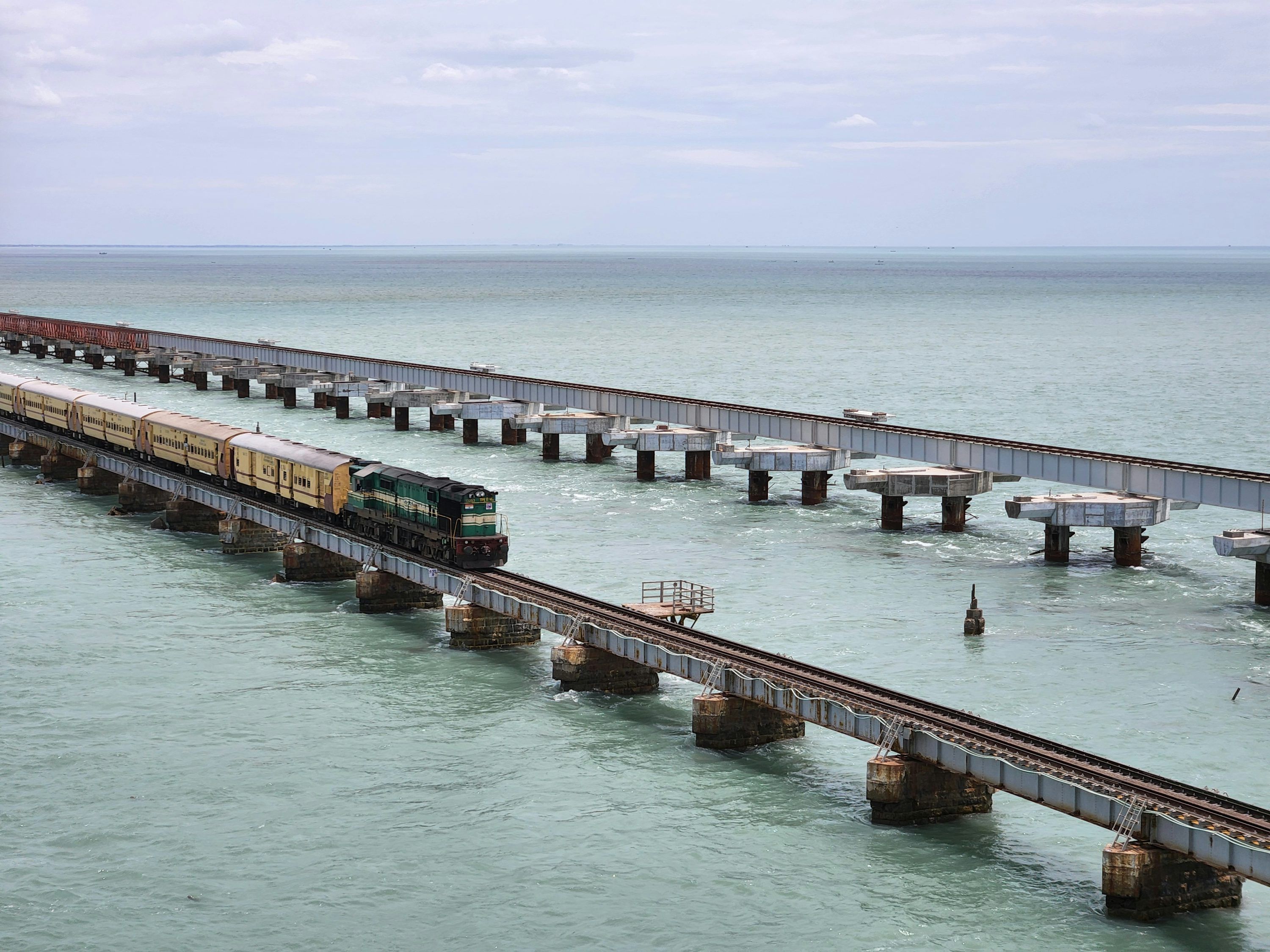 3000x2250 Pamban Bridge Picture. Download Free Image