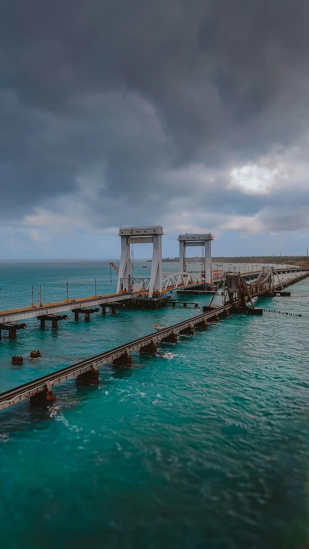 1080x1920 Dismantling of old pamban bridge