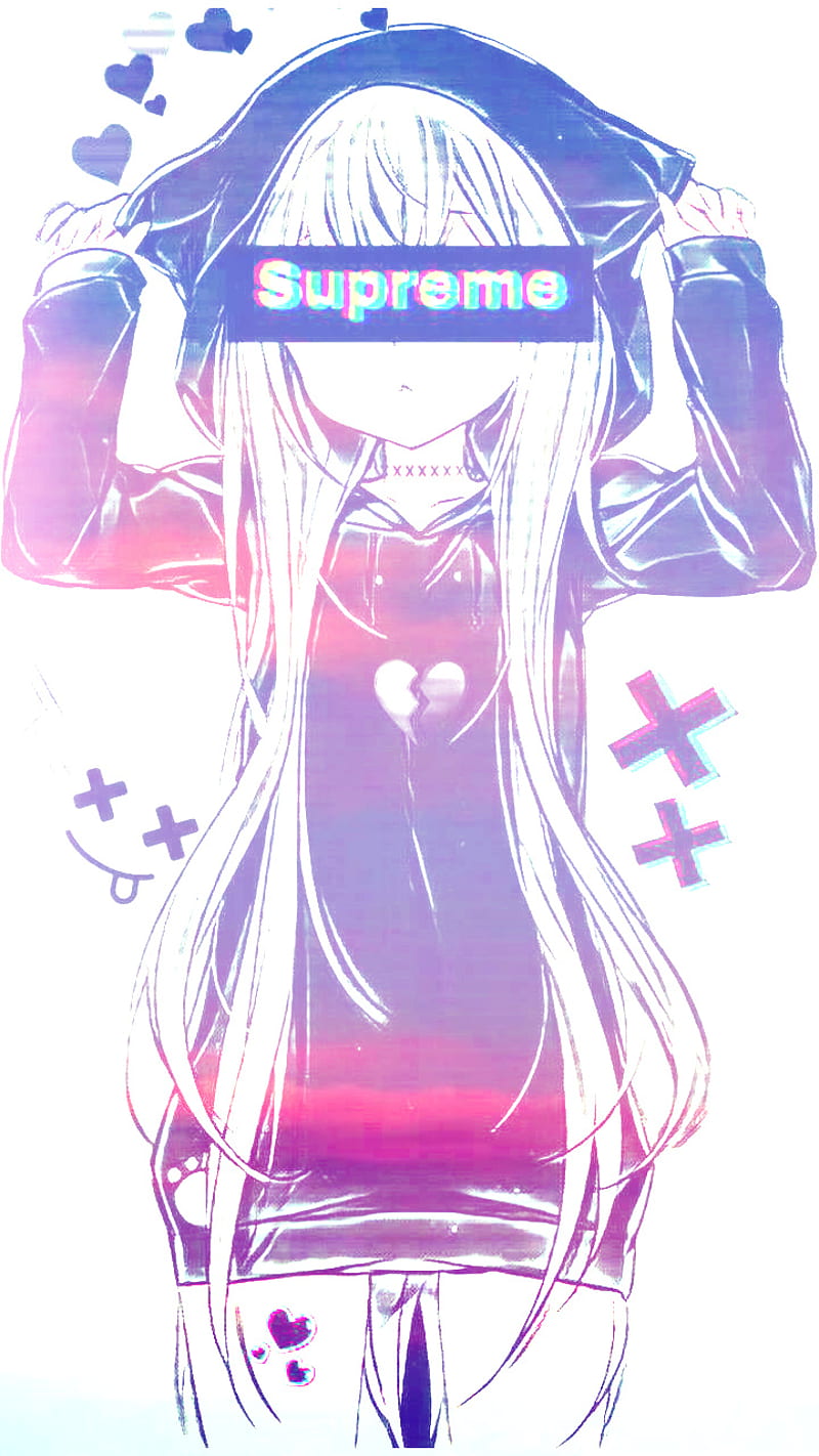 800x1422 Anime girl, animie, girl, supreme, HD phone wallpaper