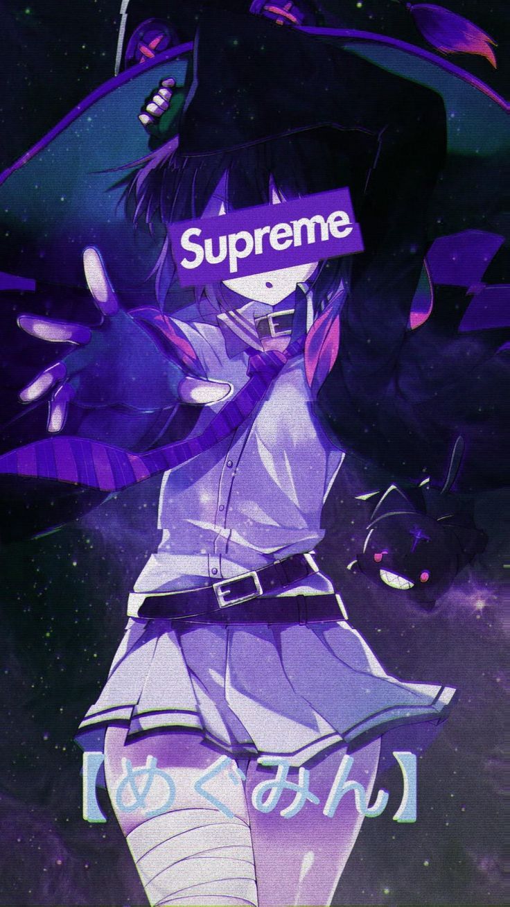 736x1308 OC Vaporwave Megumin #vaporwave #art