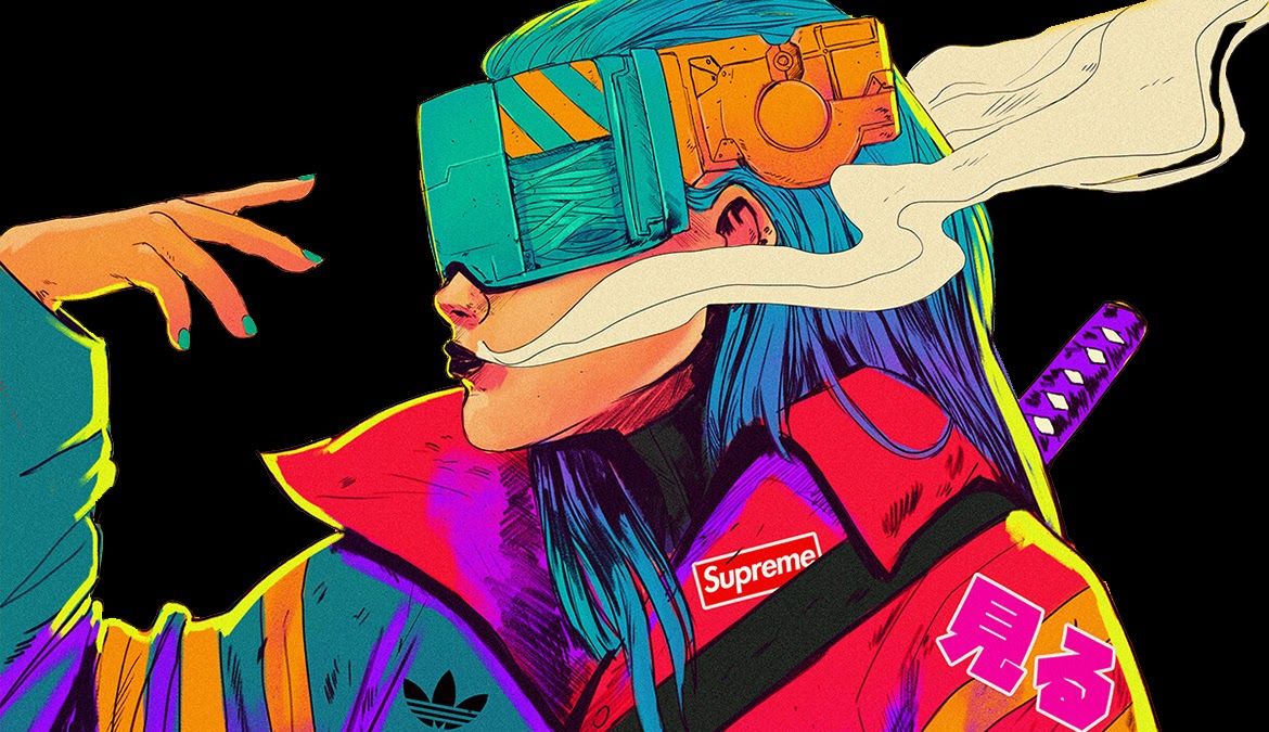 1170x675 SUPREME CYBERPUNK GIRL WALLPAPER IPHONE 4K Wallpaper. Best 4K Wallpaper for Computers