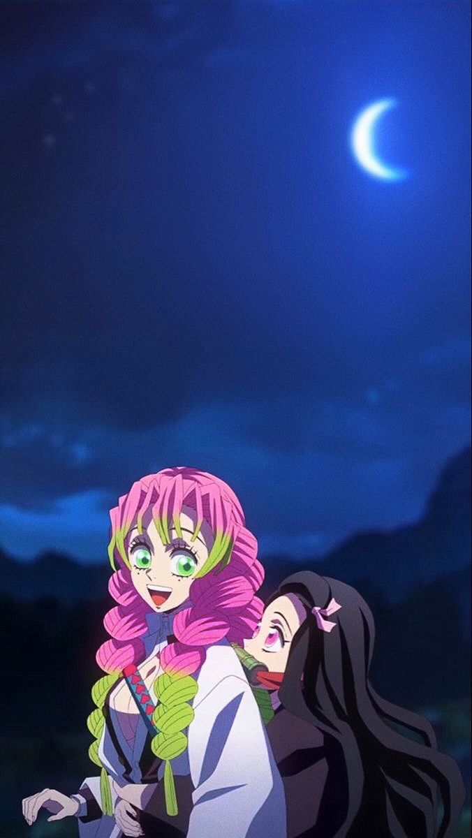 676x1200 Mitsuri & Nezuko