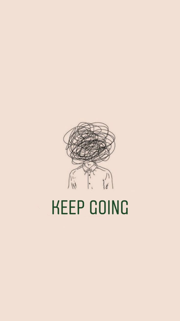736x1308 iPhone Wallpaper “KEEP GOING”