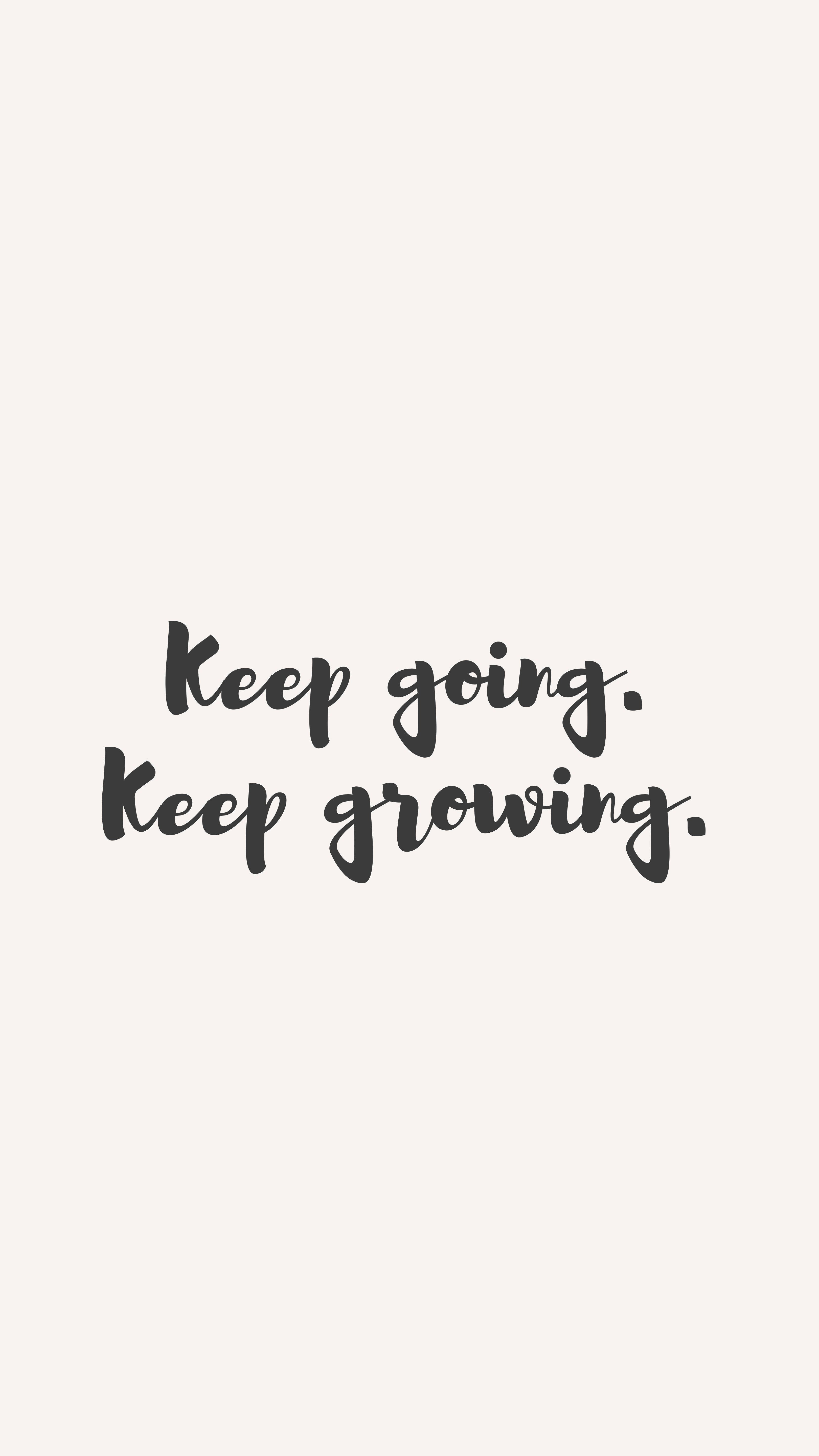 3240x5760 Download Motivational Quote Keep Going Wallpaper