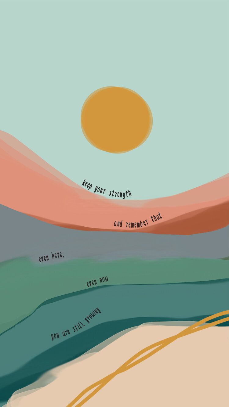 750x1334 iPhone Wallpaper: You Are Still Growing