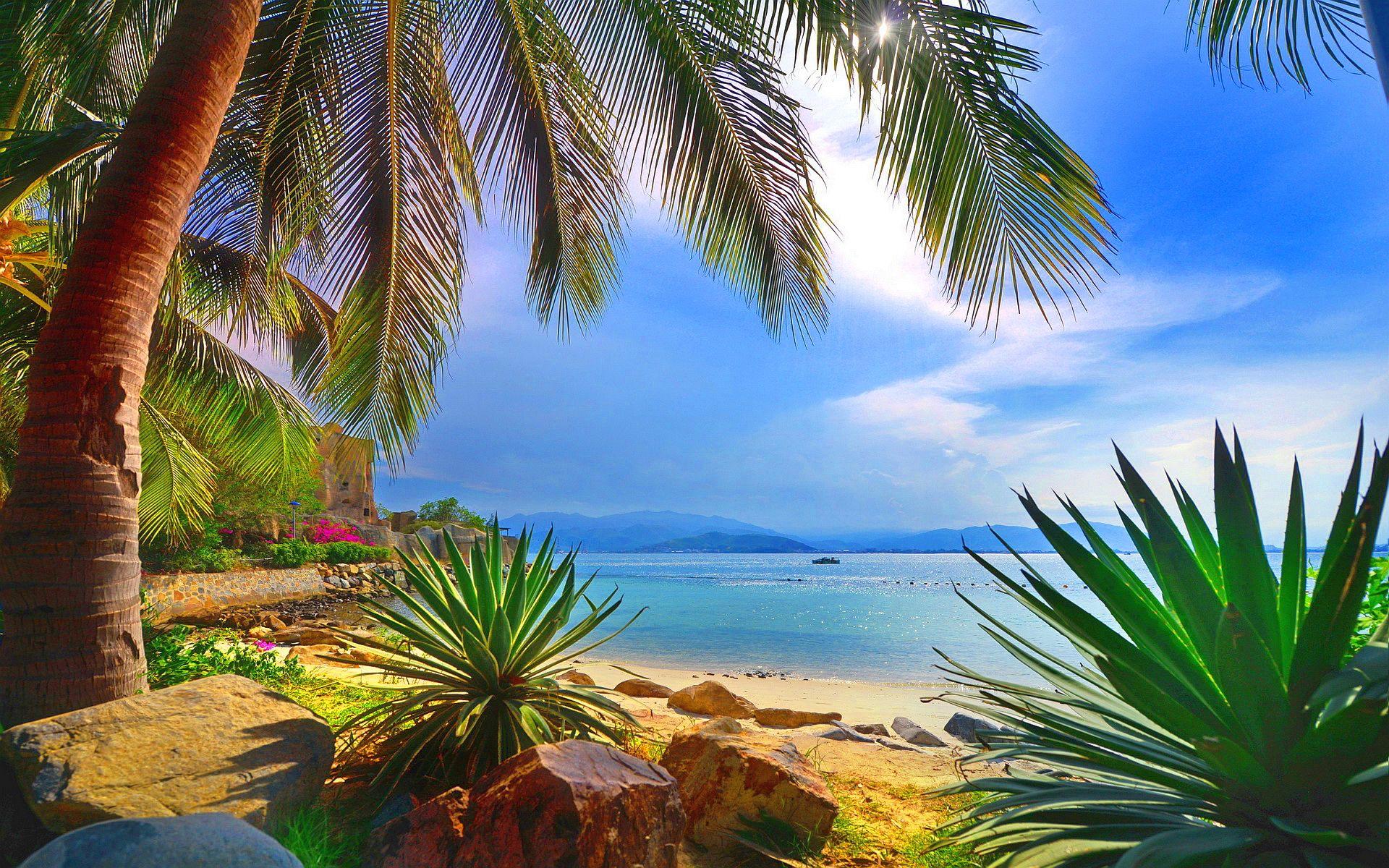 1920x1200 Beautiful beach HD