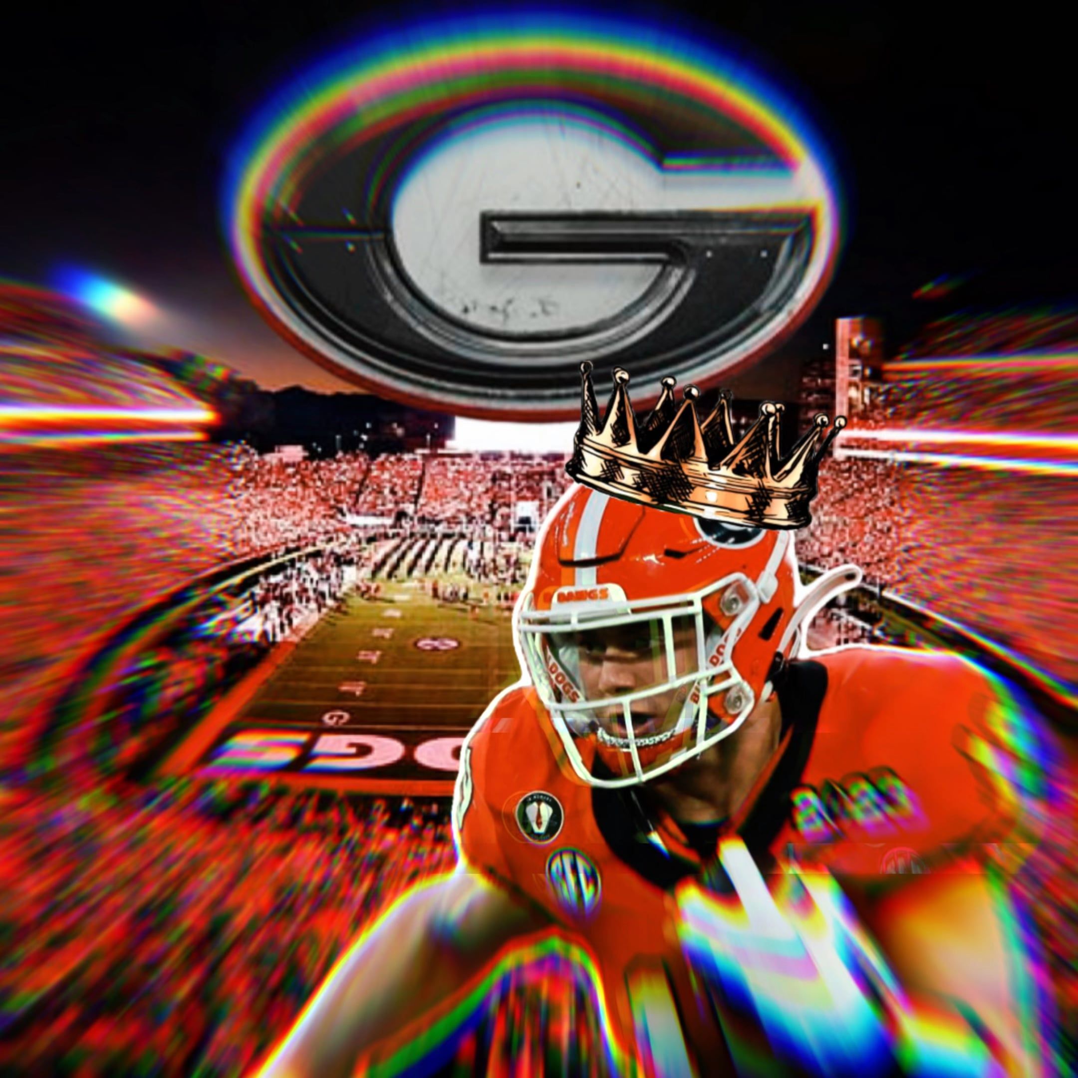 2160x2160 Brock Bowers Wallpaper
