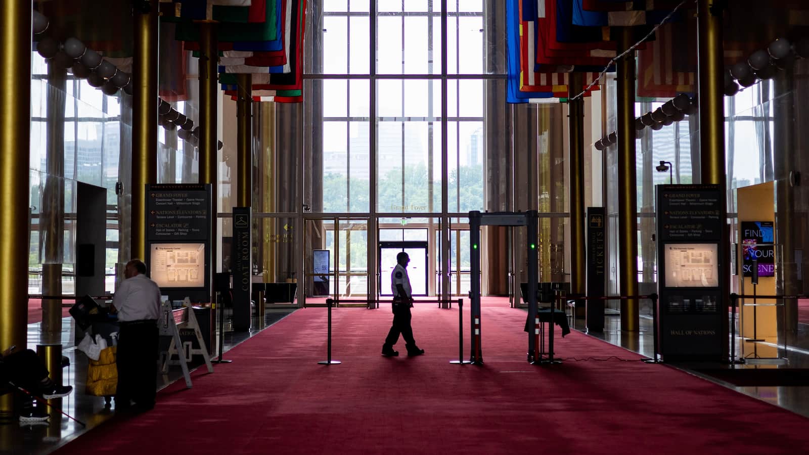 1600x900 A quiet day at the Kennedy Center, technically open and nearly empty Washington Post