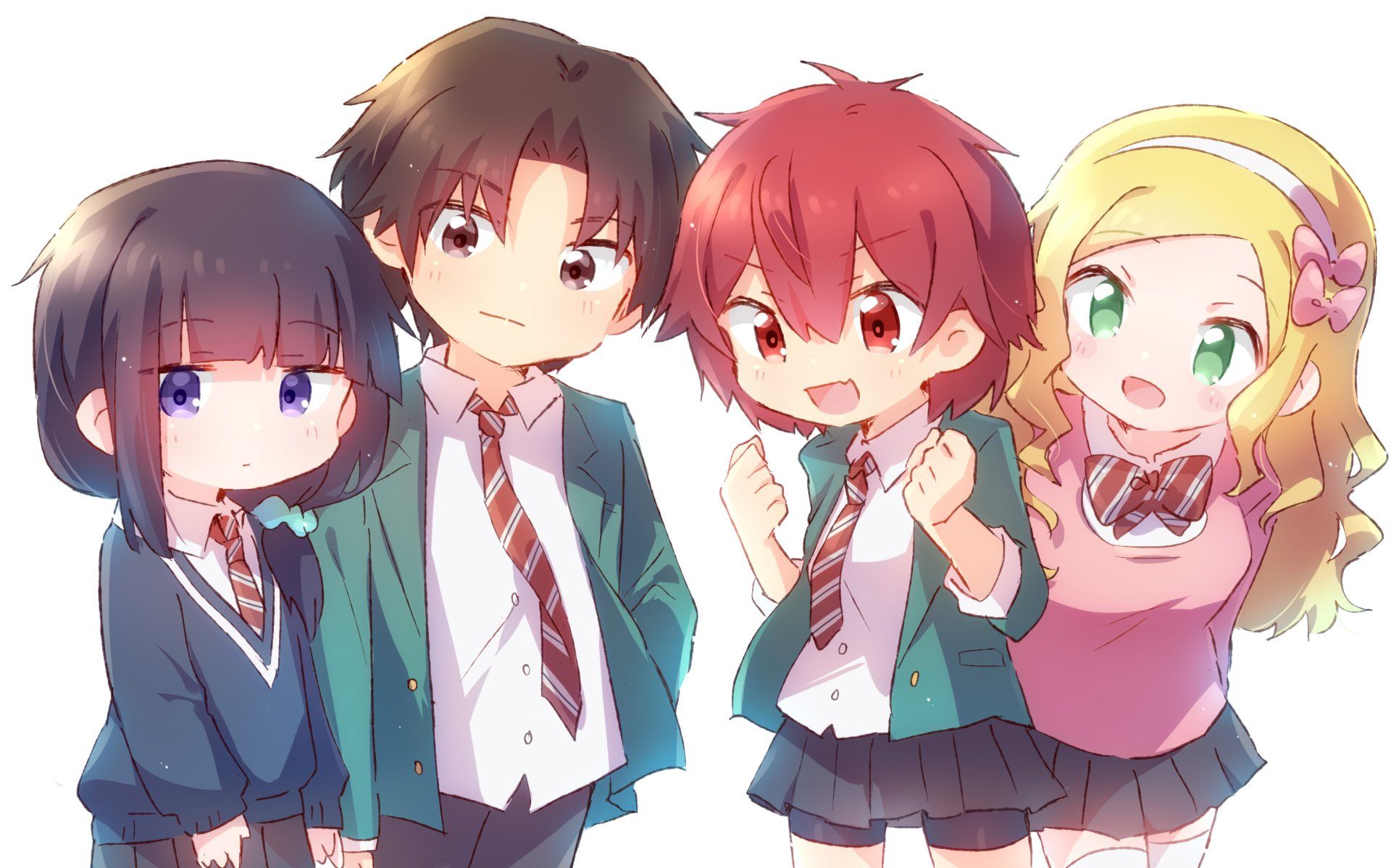 1920x1198 Tomo Chan & Friends HD Anime Wallpaper