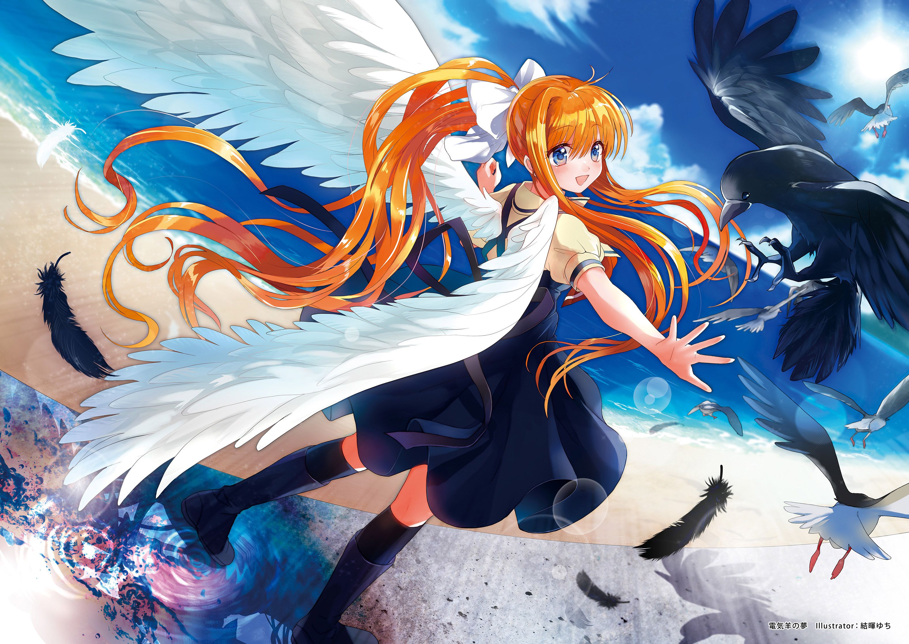 3152x2232 Desktop wallpaper: Anime, Air, Misuzu Kamio 4K free download for PC. 977610