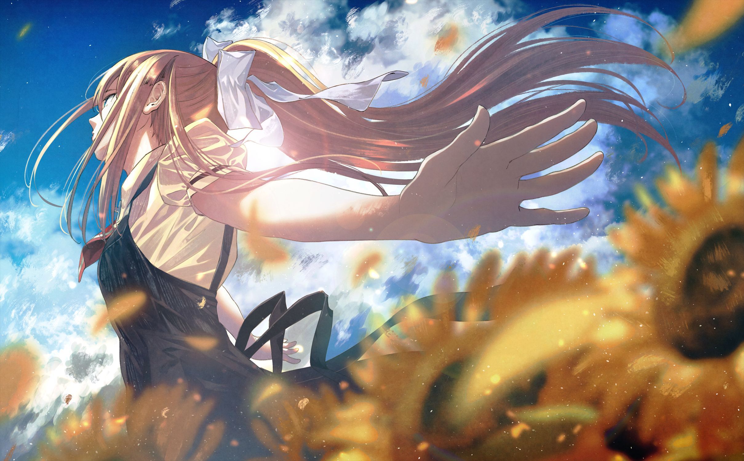 2419x1500 Desktop wallpaper: Anime, Air, Misuzu Kamio 4K free download for PC. 1033158