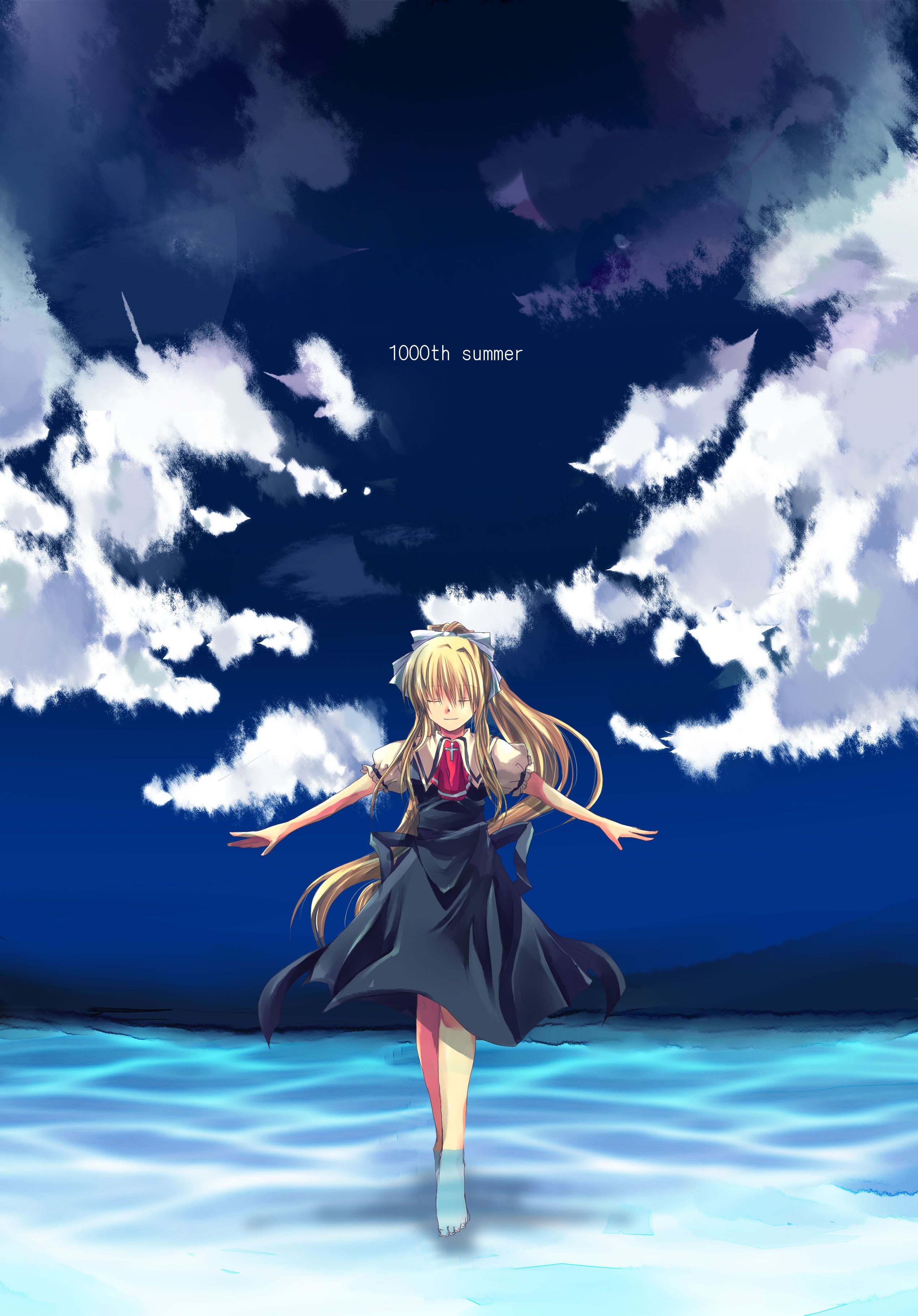 2541x3644 Kamio Misuzu (Misuzu Kamio) Wallpaper by Kera (Pixiv 88325) Anime Image Board