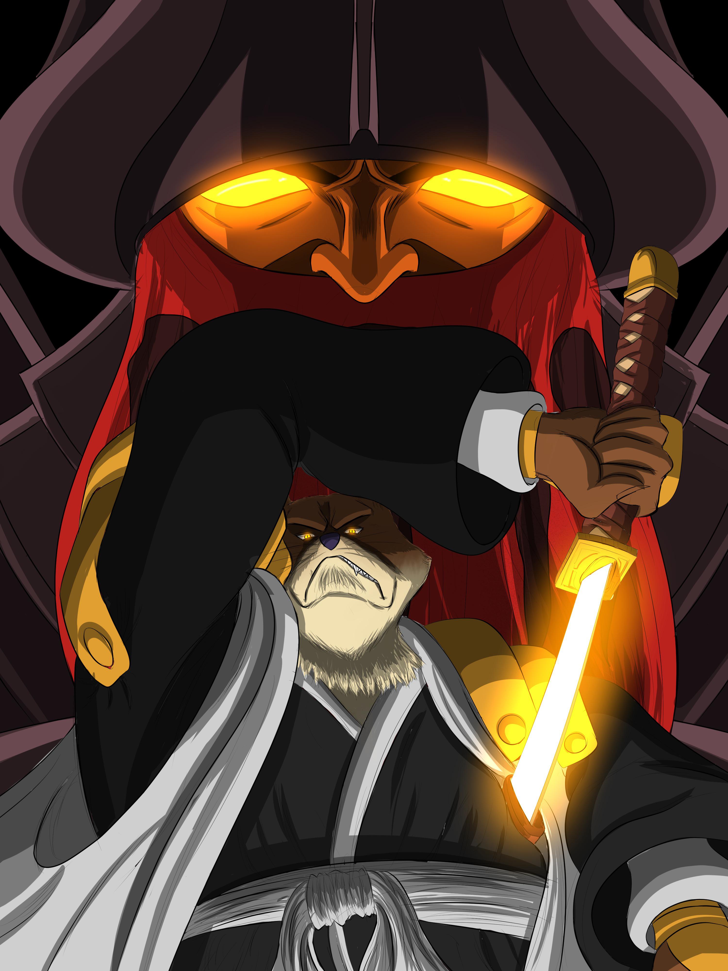 3000x4000 I drew Sajin Komamura and his bankai, I hope you like it!