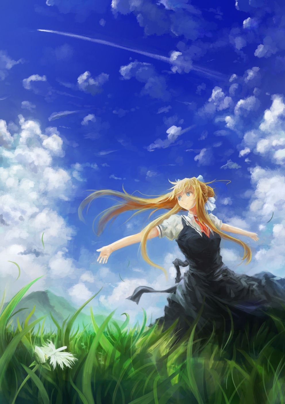 992x1403 Kamio Misuzu (Misuzu Kamio) Wallpaper by Habata Anime Image Board