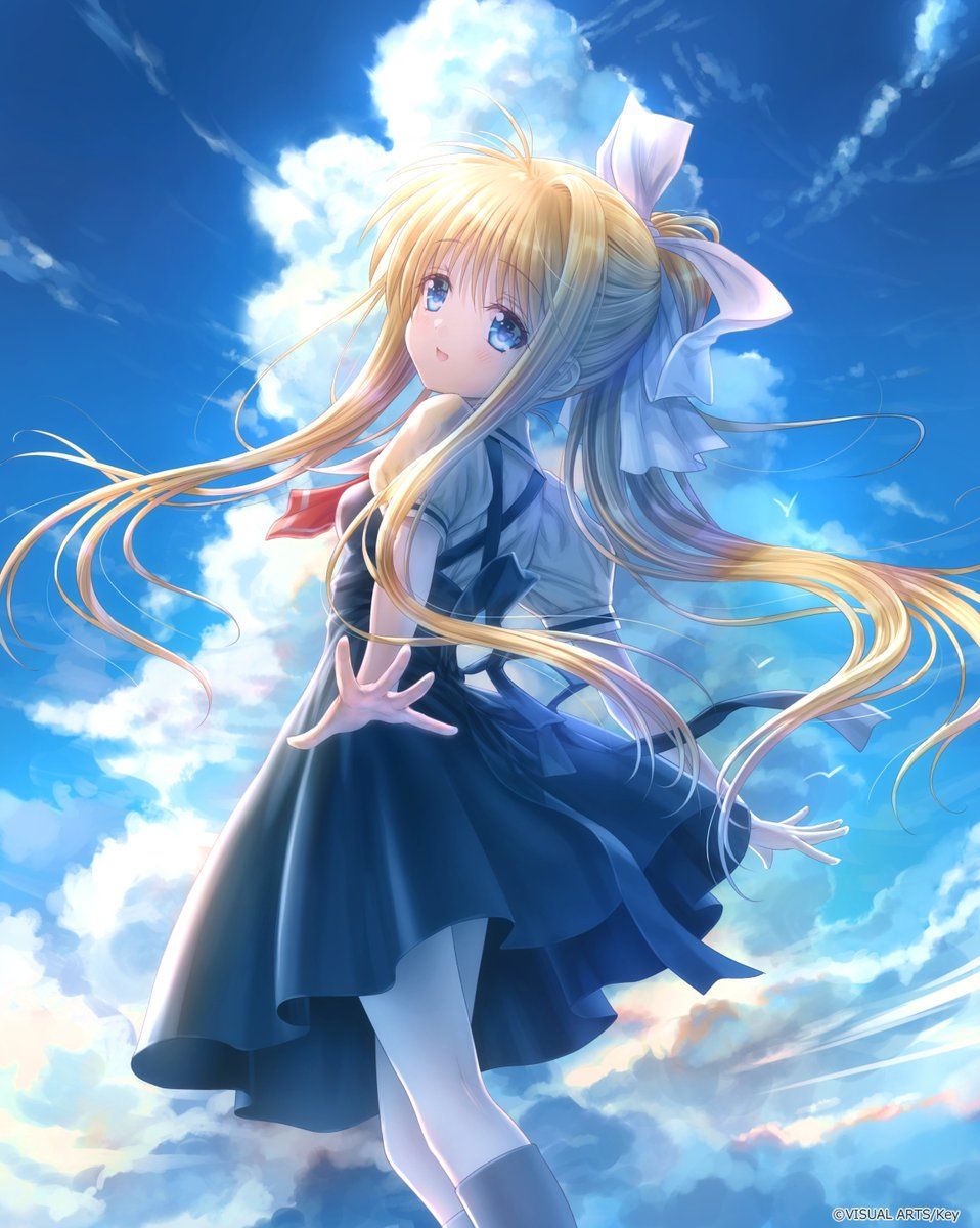 958x1200 神尾観鈴 (Misuzu Kamio) by KEY (Studio)