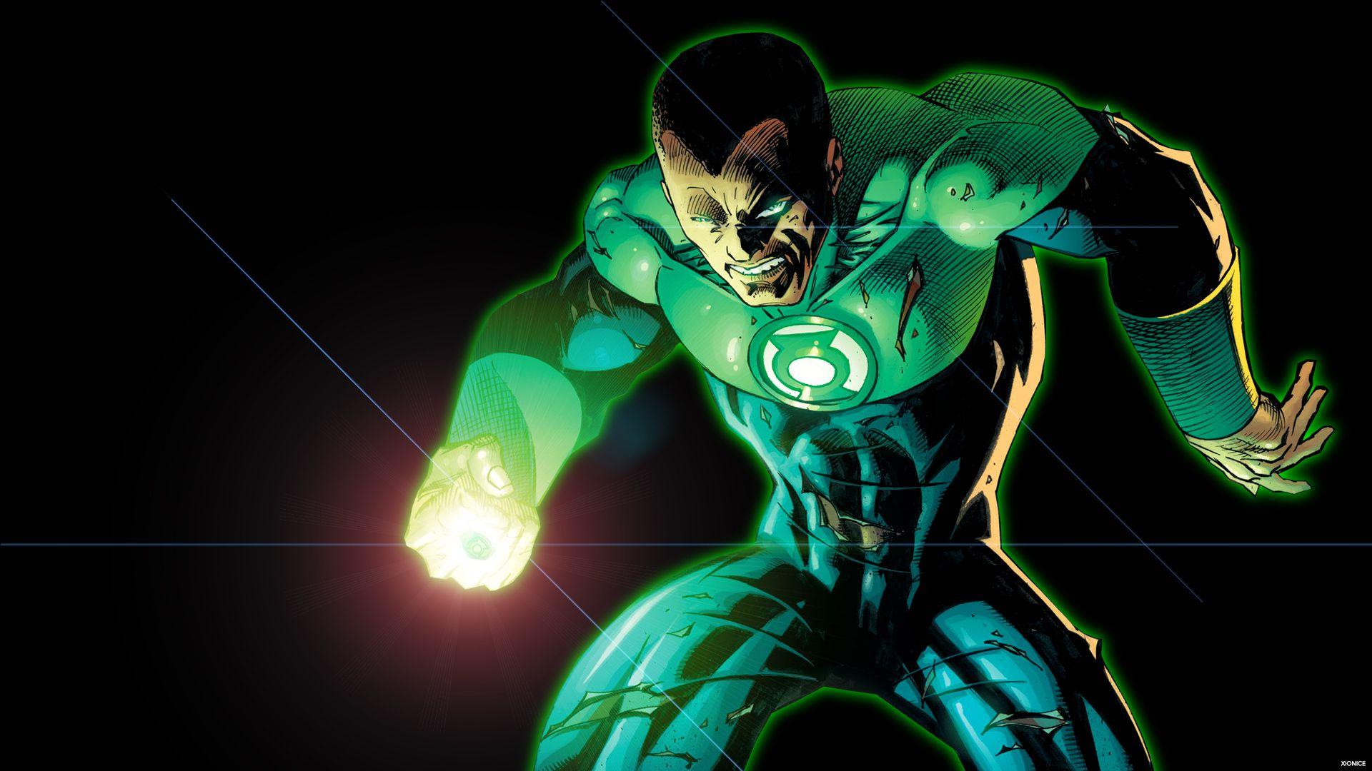 1920x1080 image of John Stewart Green Lantern Wallpaper - #FAN