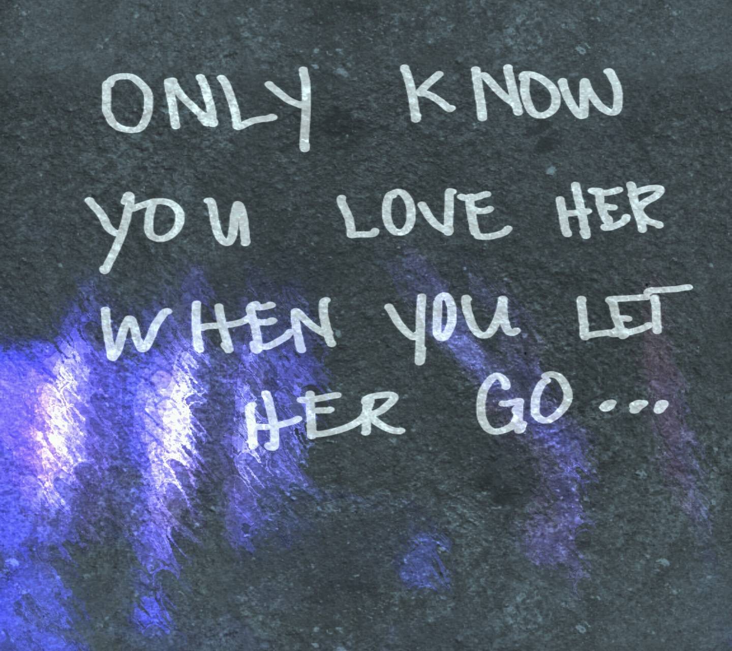 1440x1280 Let her go wallpaper