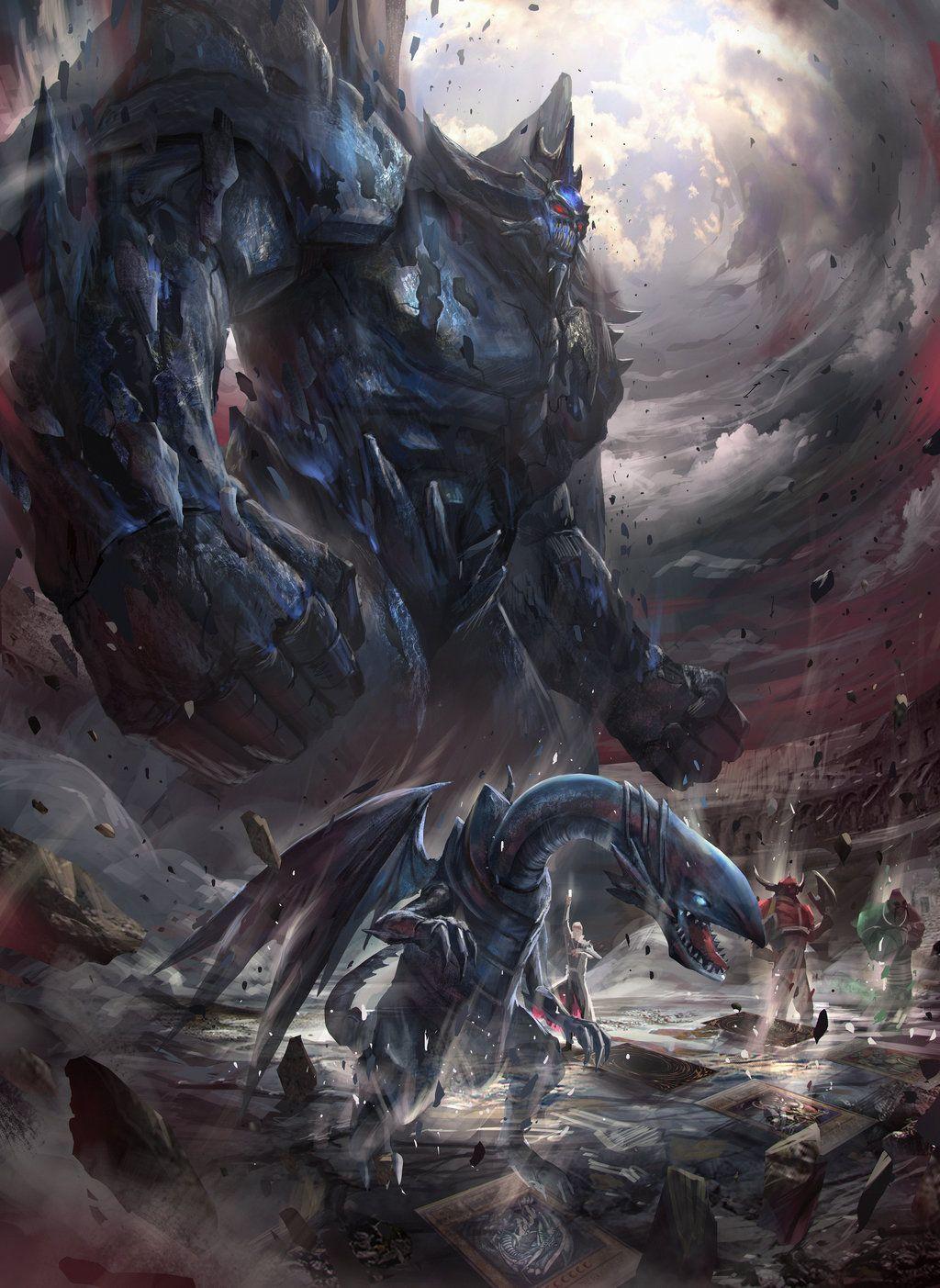 1024x1403 Obelisk the Tormentor and Blue eyes white dragon. Obelisk the tormentor, Yugioh monsters, Anime monsters