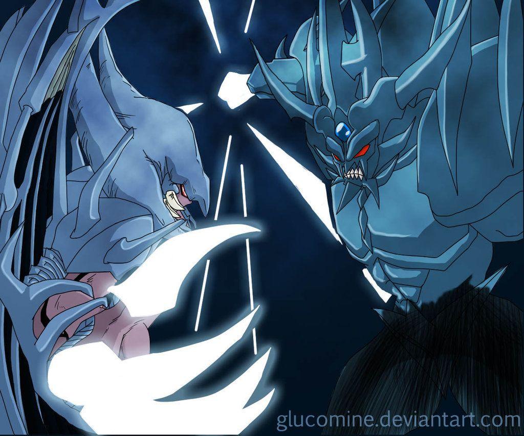 1024x853 Raviel Vs Obelisk Gi Oh Fan Art