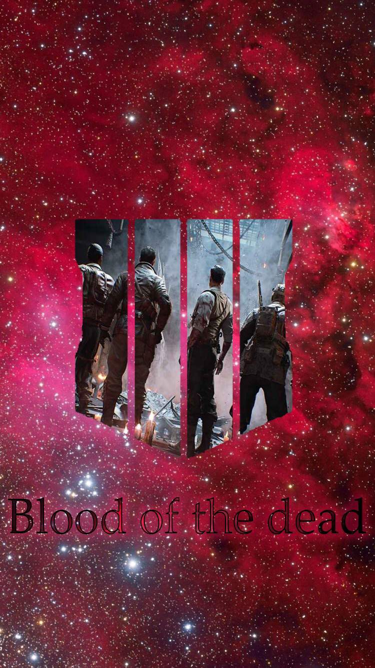 750x1334 “Blood of the dead” wallpaper. Call Of Duty:Nazi Zombies Amino