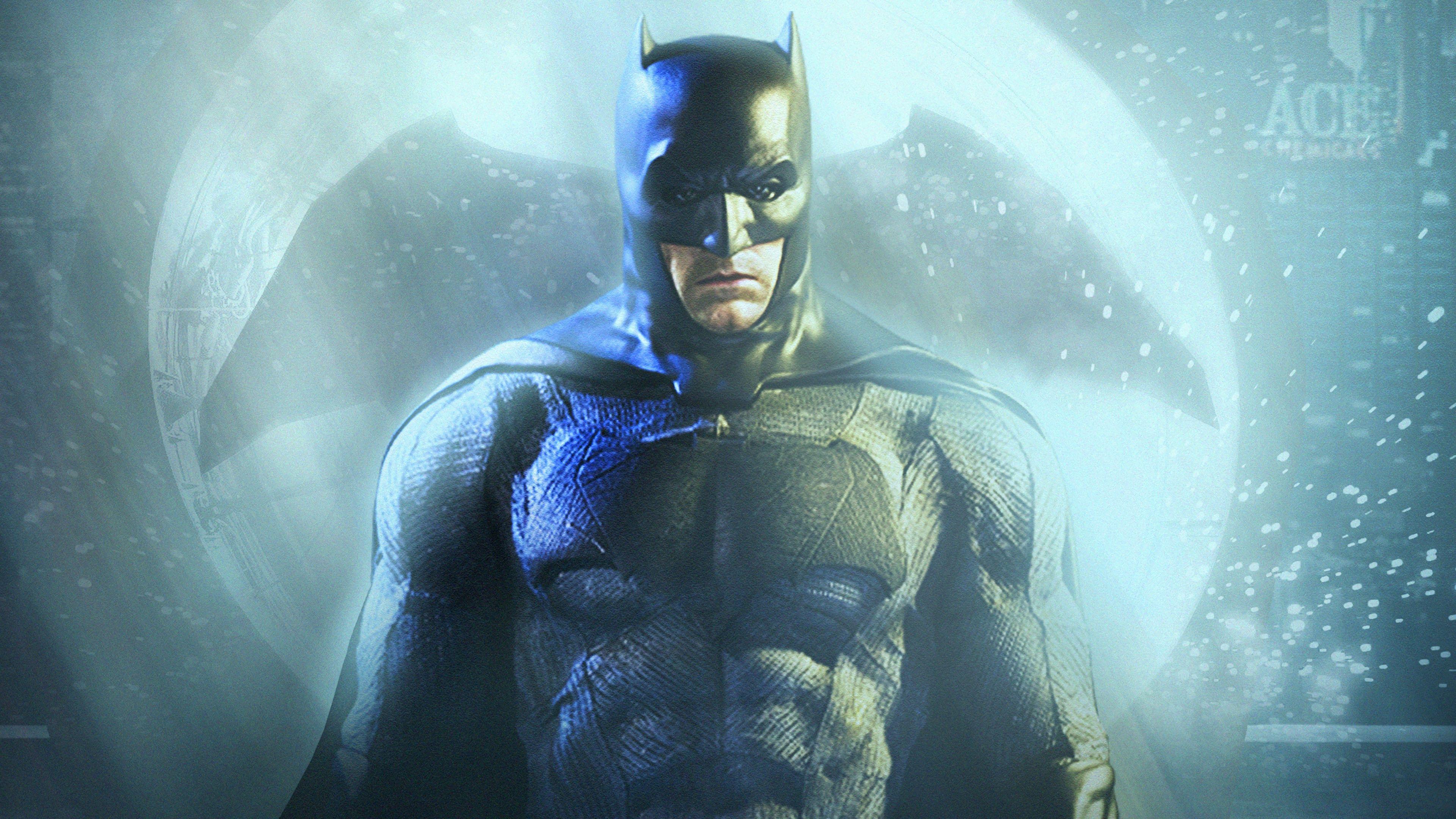 3840x2160 Bat Signal Batman Justice League 4K