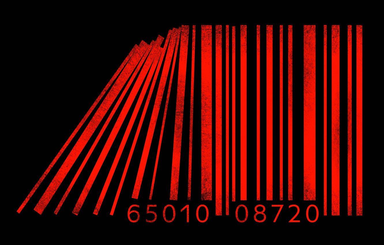 1332x850 Wallpaper background, barcode, DARK WEB image for desktop, section минимализм