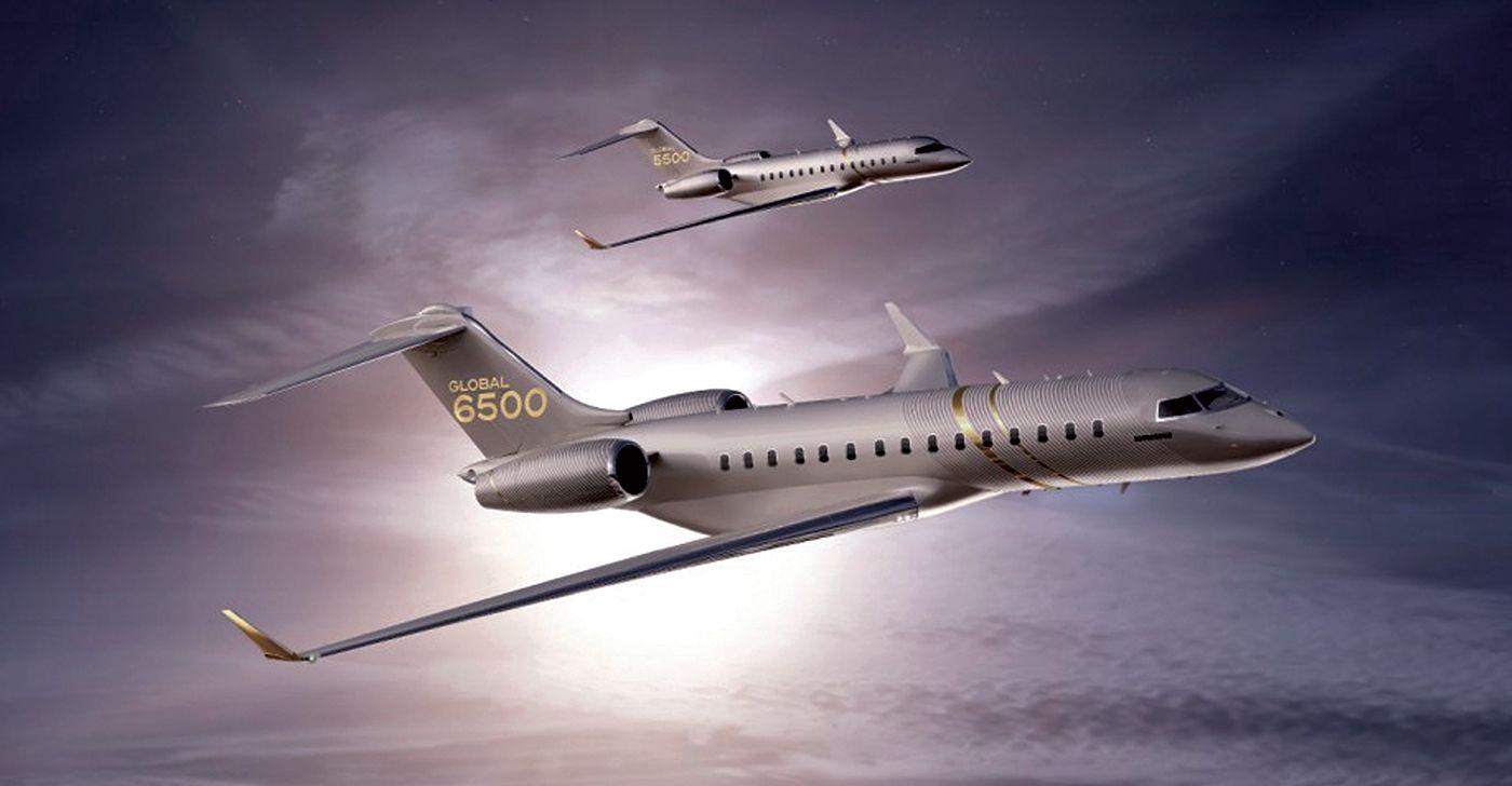 1400x728 Bombardier welcomes first Global 6500 aircraft into its Montreal completion facility