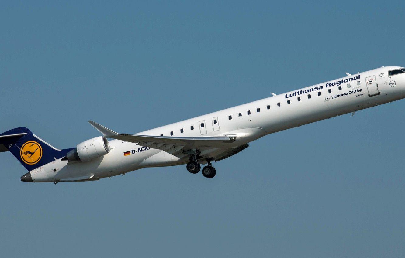 1332x850 Wallpaper Lufthansa, Bombardier, CRJ 900 Image For Desktop, Section авиация