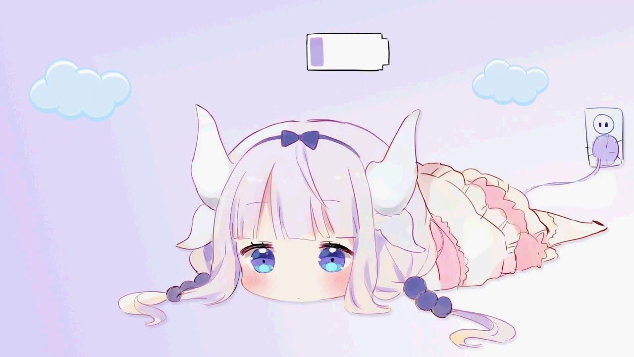 1280x720 Live Wallpaper: Miss Kobayashi s Dragon Maid Kanna Charge