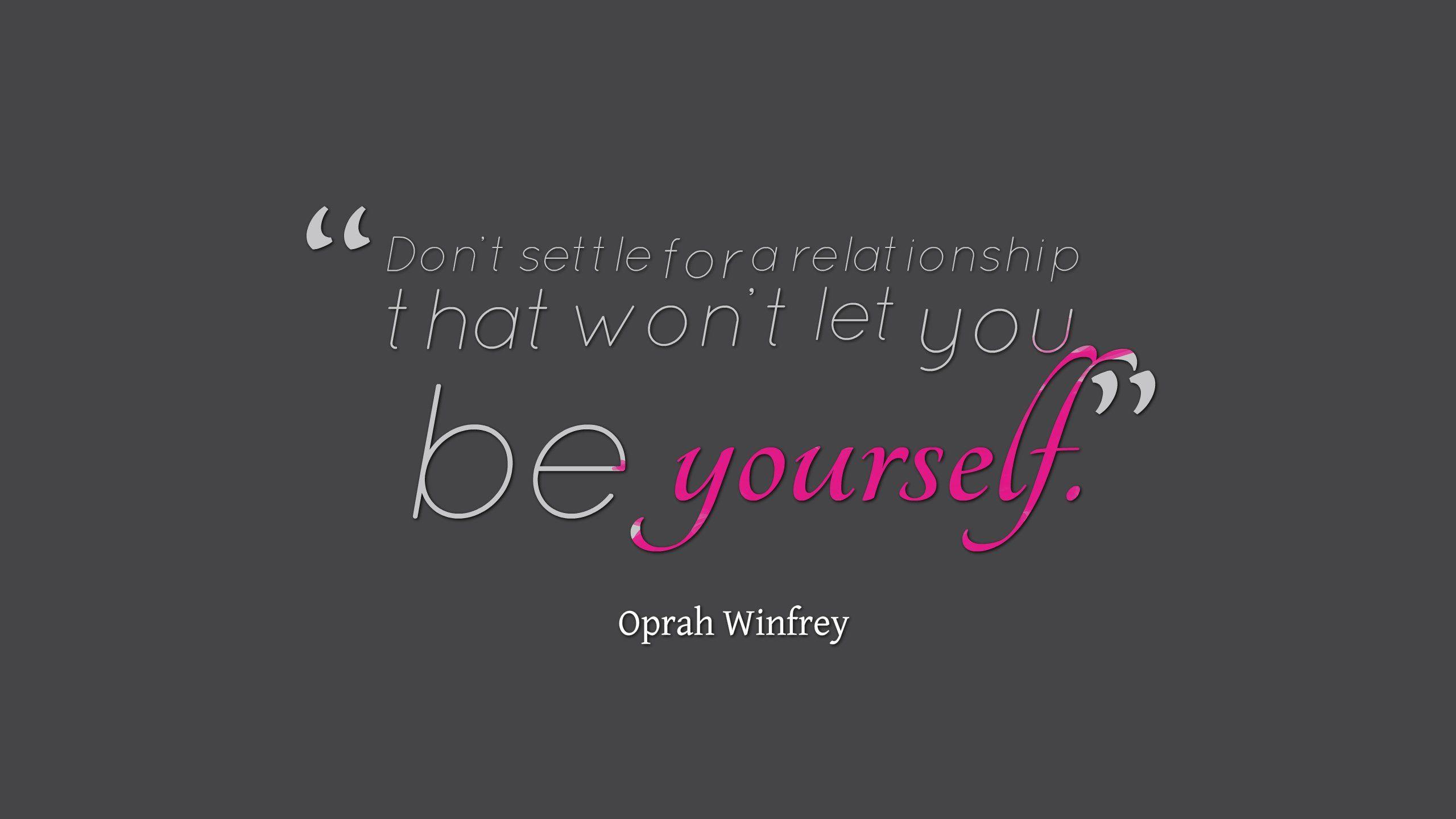 2560x1440 Quotess Quote Oprah Winfrey Relationships