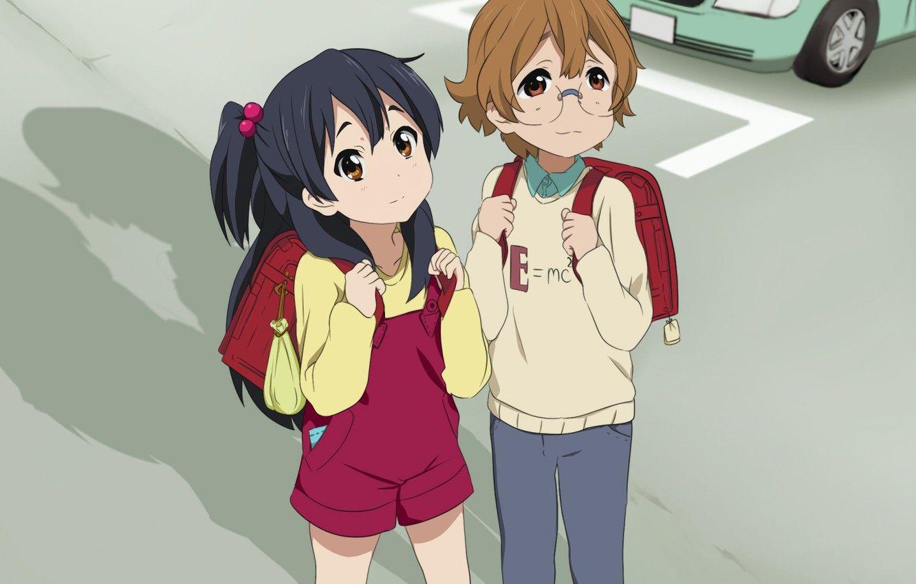 1332x850 Wallpaper children, boy, girl, friends, Shop Tamako, Tamako Market image for desktop, section сёдзё