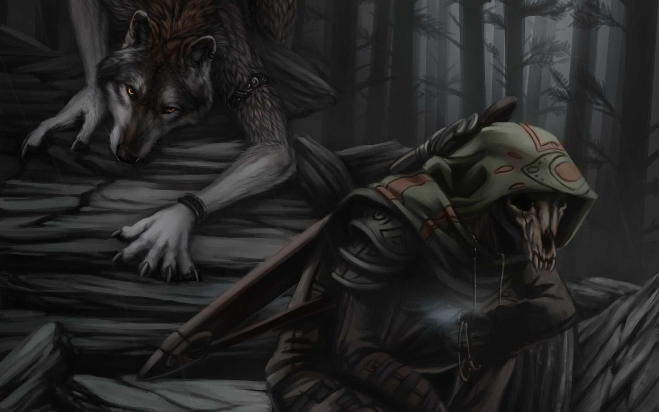 2560x1600 Grim Reaper Wallpaper HD Widescreen Werewolf And Fantasy Of iPhone
