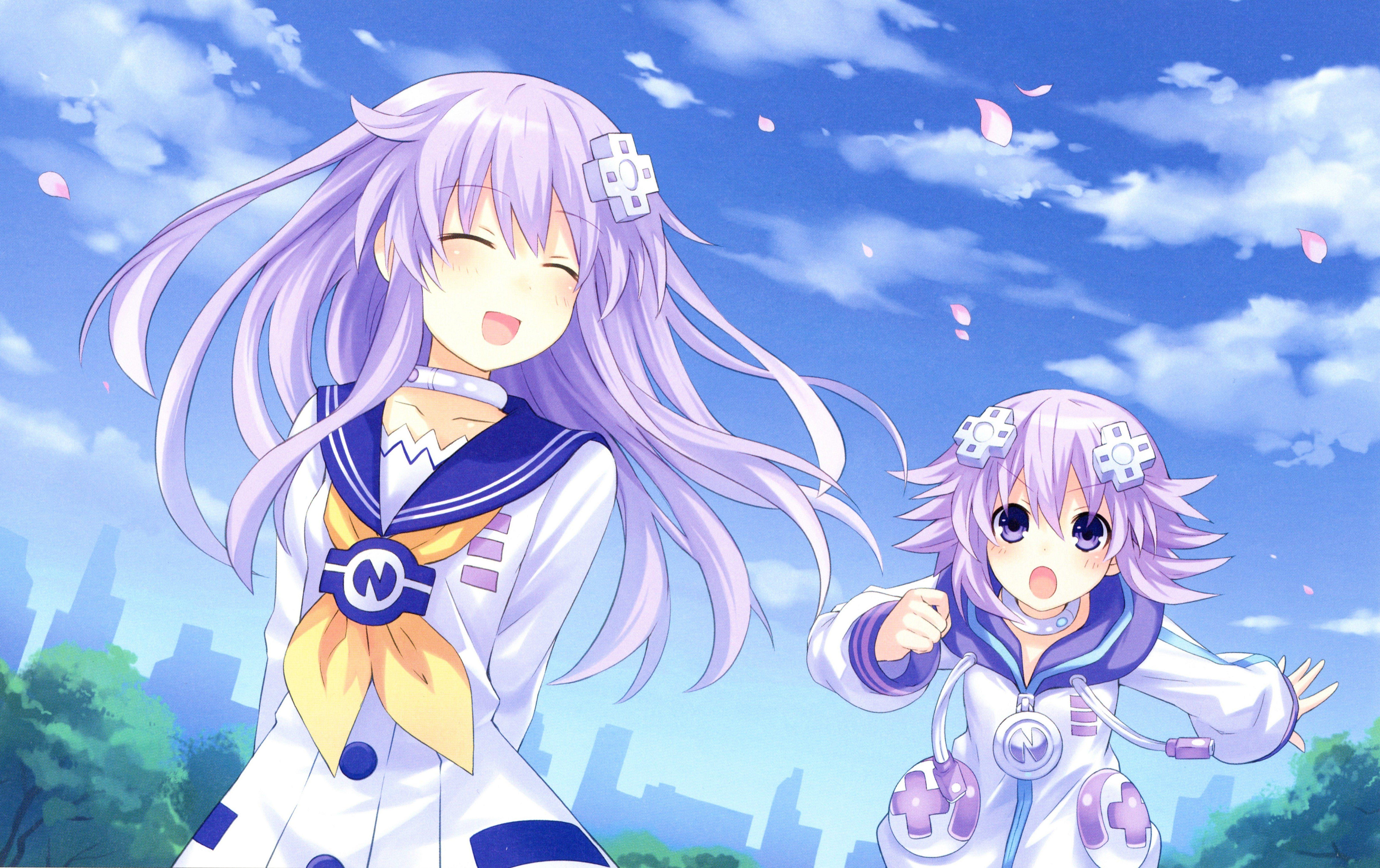 6453x4060 Hyperdimension Neptunia Negear Neptune wallpaperx4060