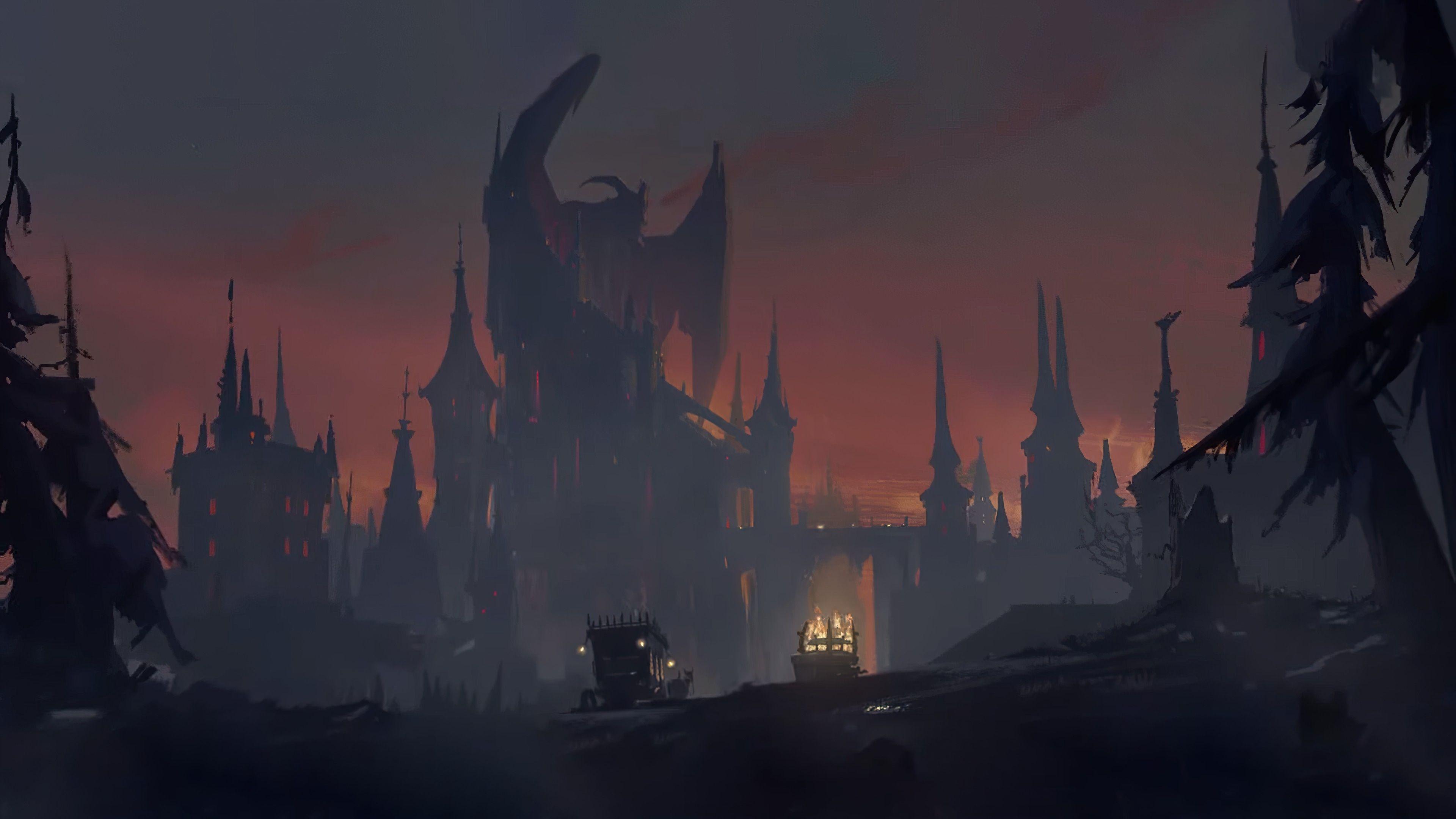 3840x2160 Afterlives: Revendreth 4K Desktop Wallpaper