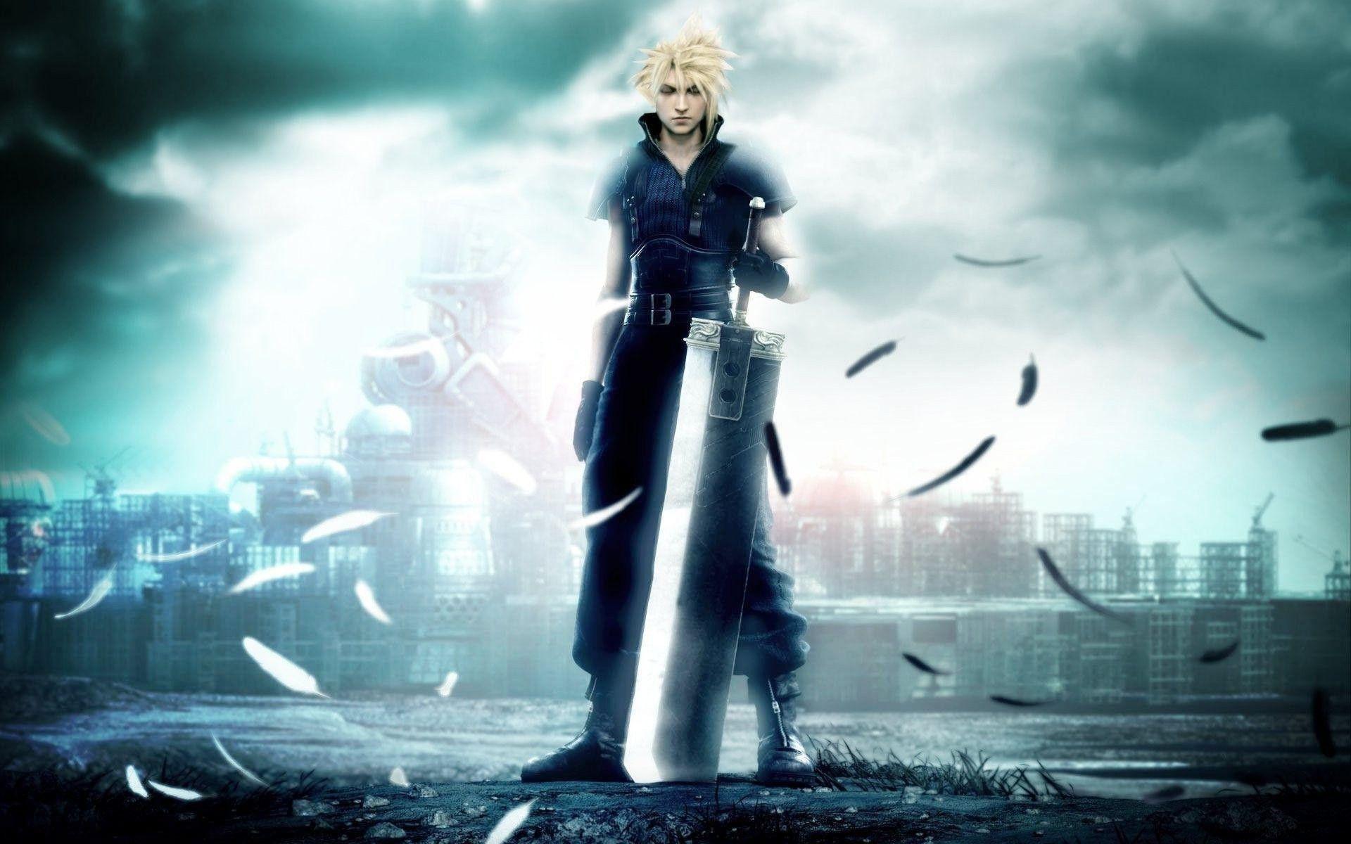 Final Fantasy Cloud Wallpapers Top Free Final Fantasy Cloud Backgrounds Wallpaperaccess