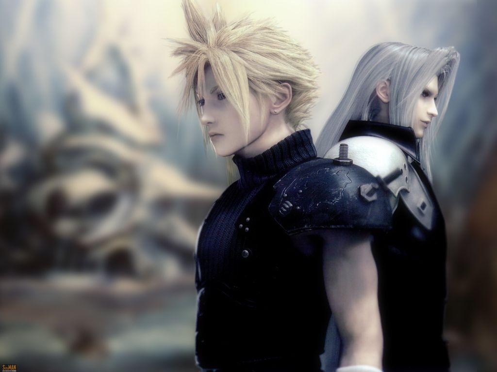 1024x768 Cloud Strife, Wallpaper Anime Image Board