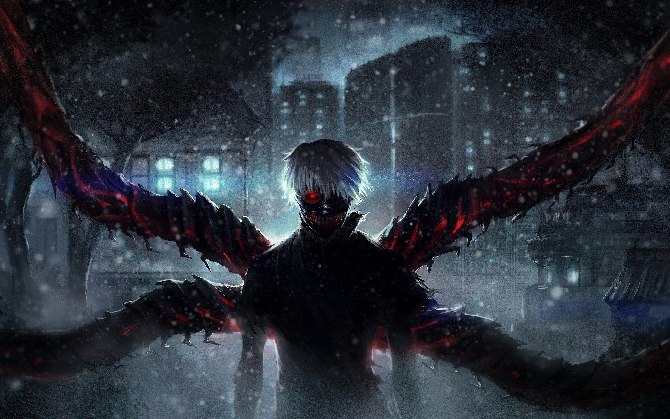2560x1600 Tokyo Ghoul, Kaneki Ken, Mask Wallpaper HD / Desktop and Mobile Background
