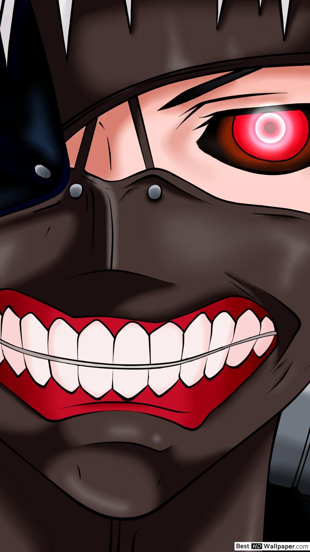 1080x1920 Tokyo Ghoul Kaneki with the mask HD wallpaper download