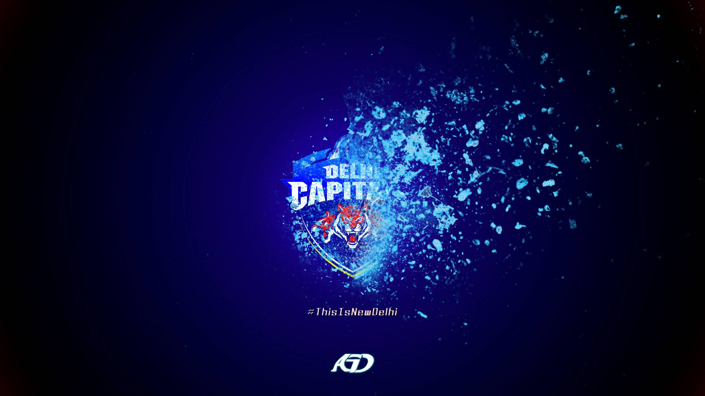 2276x1280 Delhi Capitals Logo Wallpaper