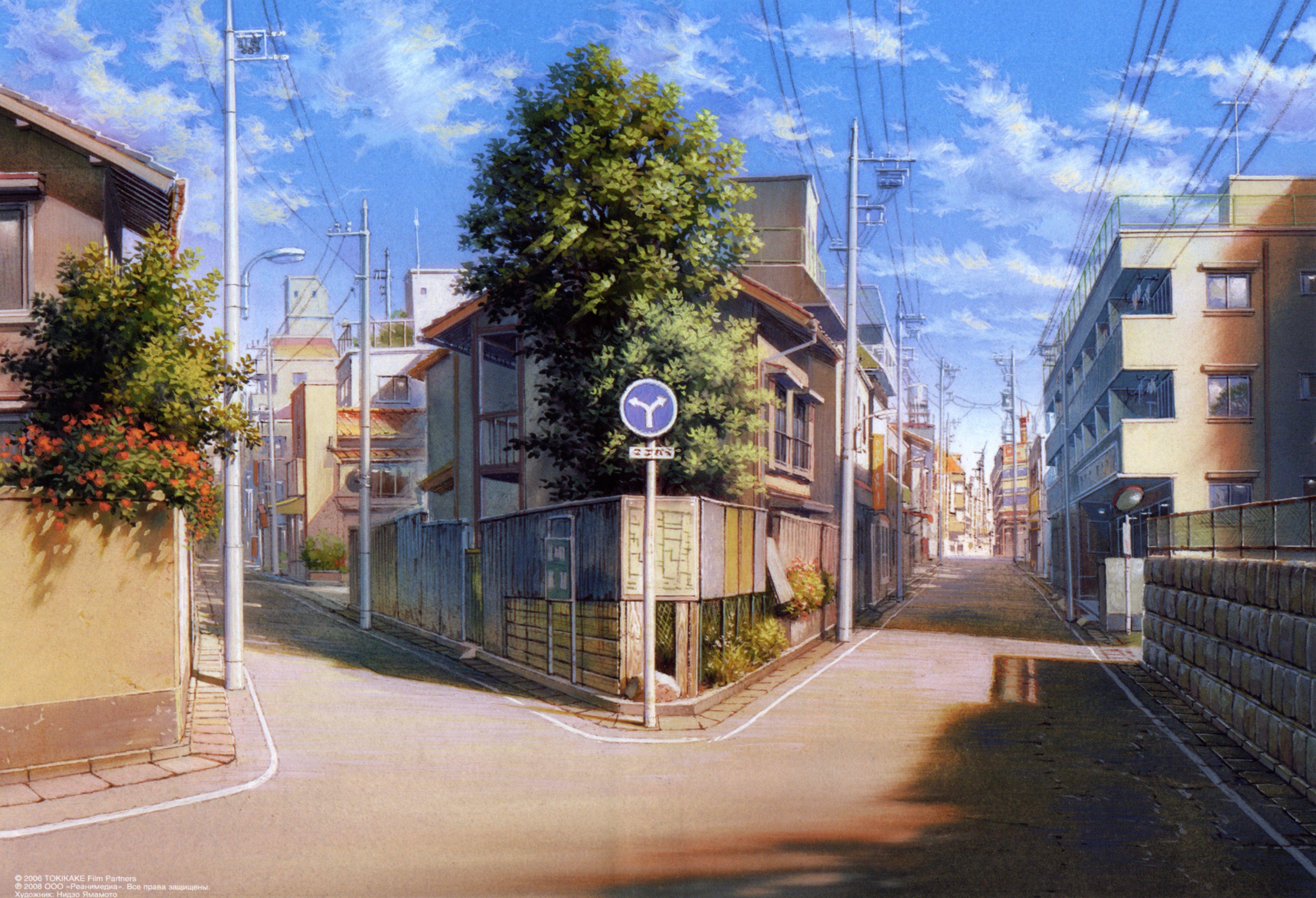 6340x4328 The Girl Who Leapt Through Time. アニメの風景, 風景スケッチ, アニメ 背景