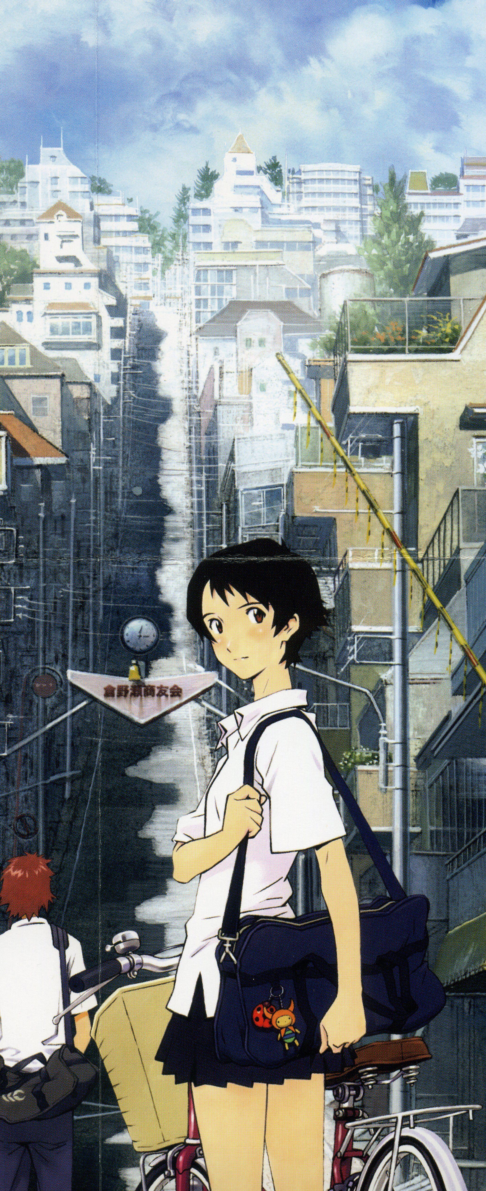 2048x5019 bicycles, The Girl Who Leapt Through Time, Konno Makoto Wallpaper /