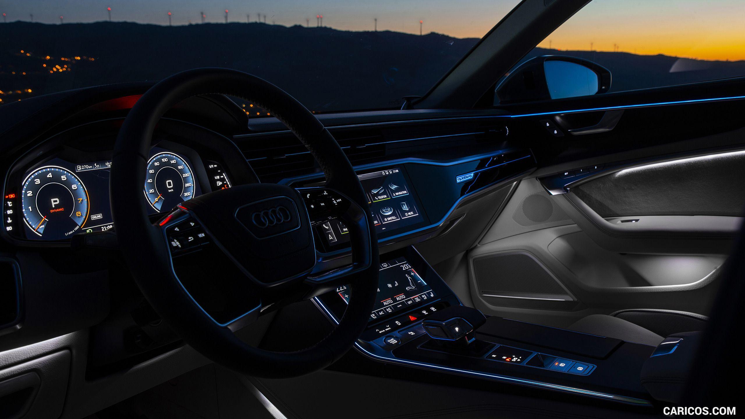 2560x1440 Audi A6 Illumination. HD Wallpaper