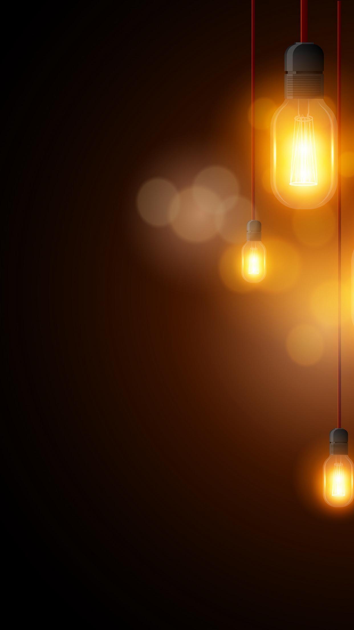 1242x2208 Lamp Light Bulb Electric Lamp Source Of Illumination Background. Light background image, Love background image, iPhone background image