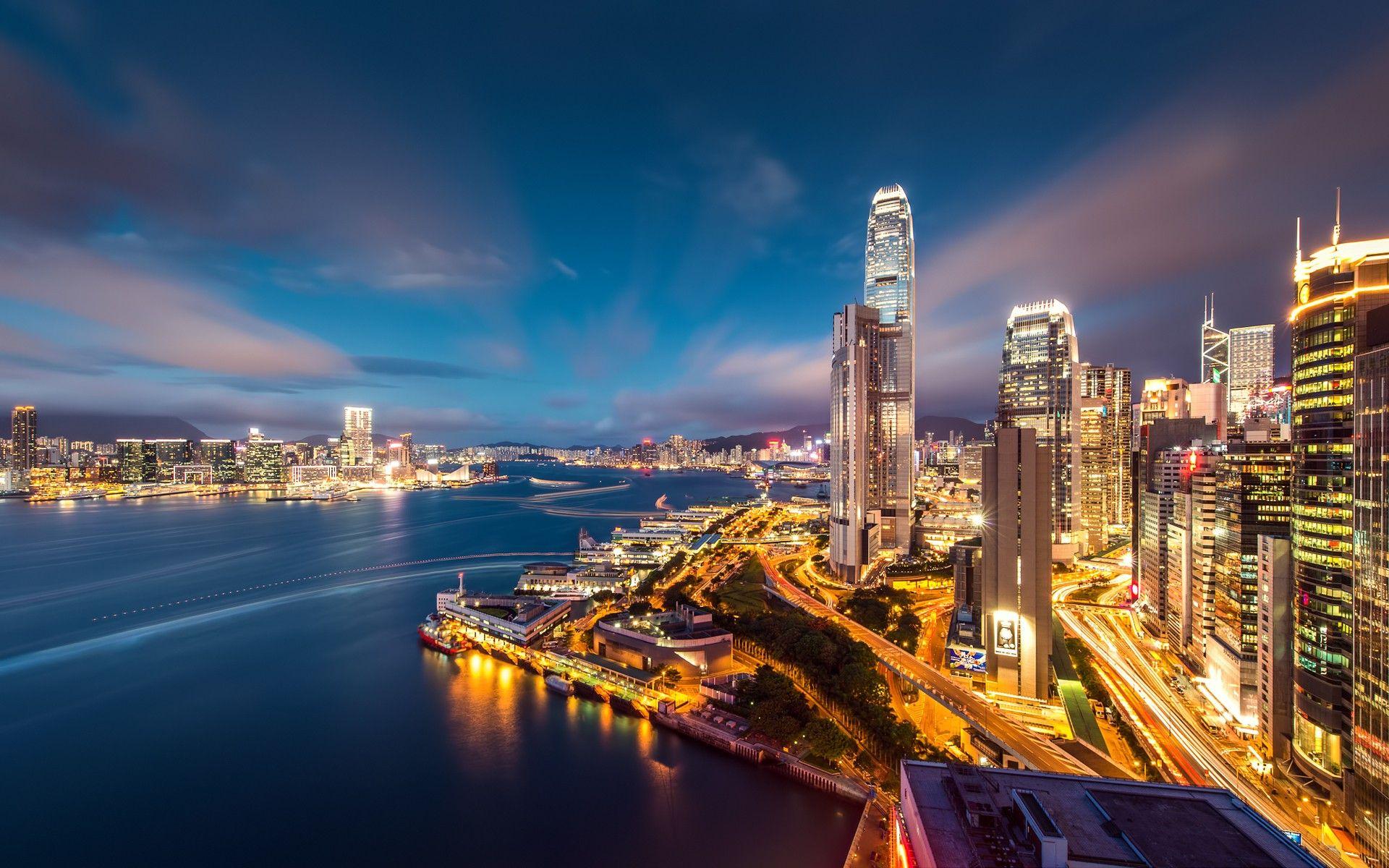 1920x1200 City Lights wallpaperx1200