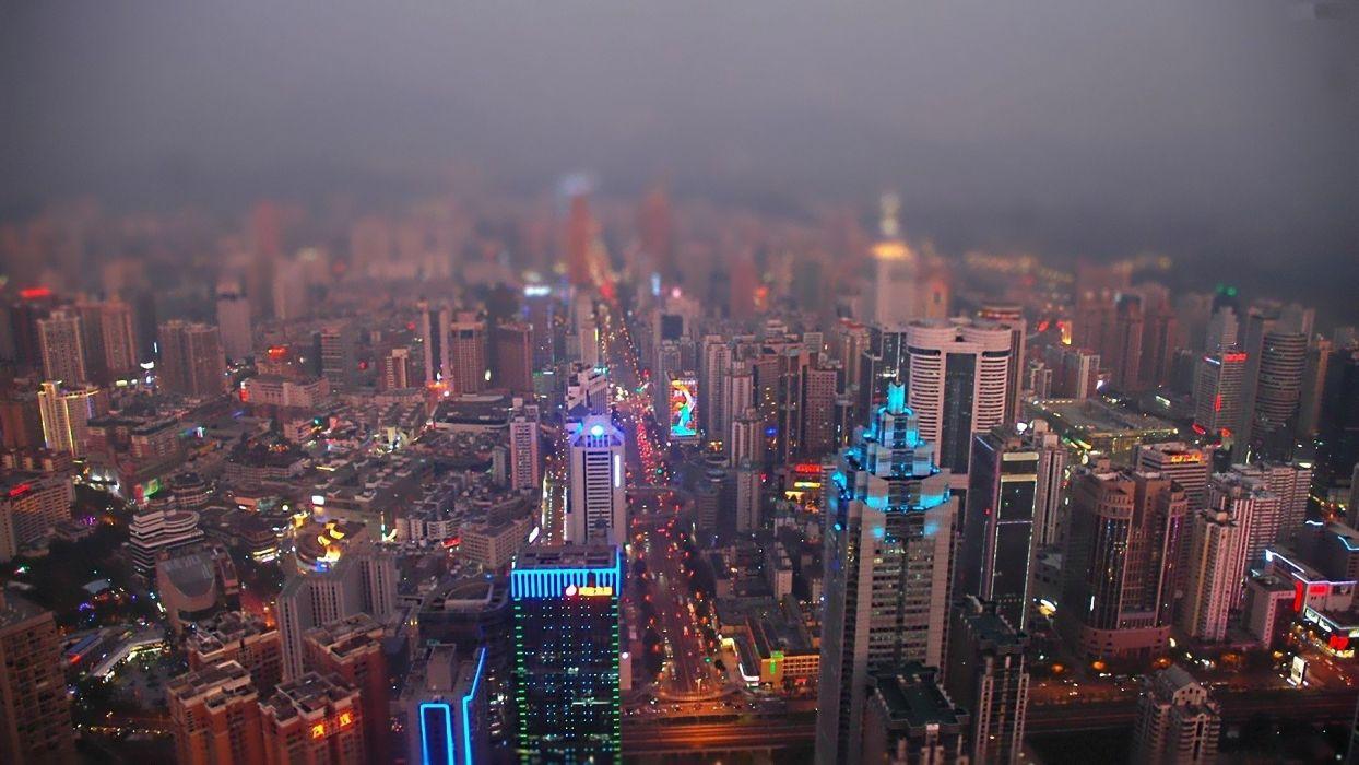 1244x700 Cityscapes architecture buildings citylights wallpaperx1080